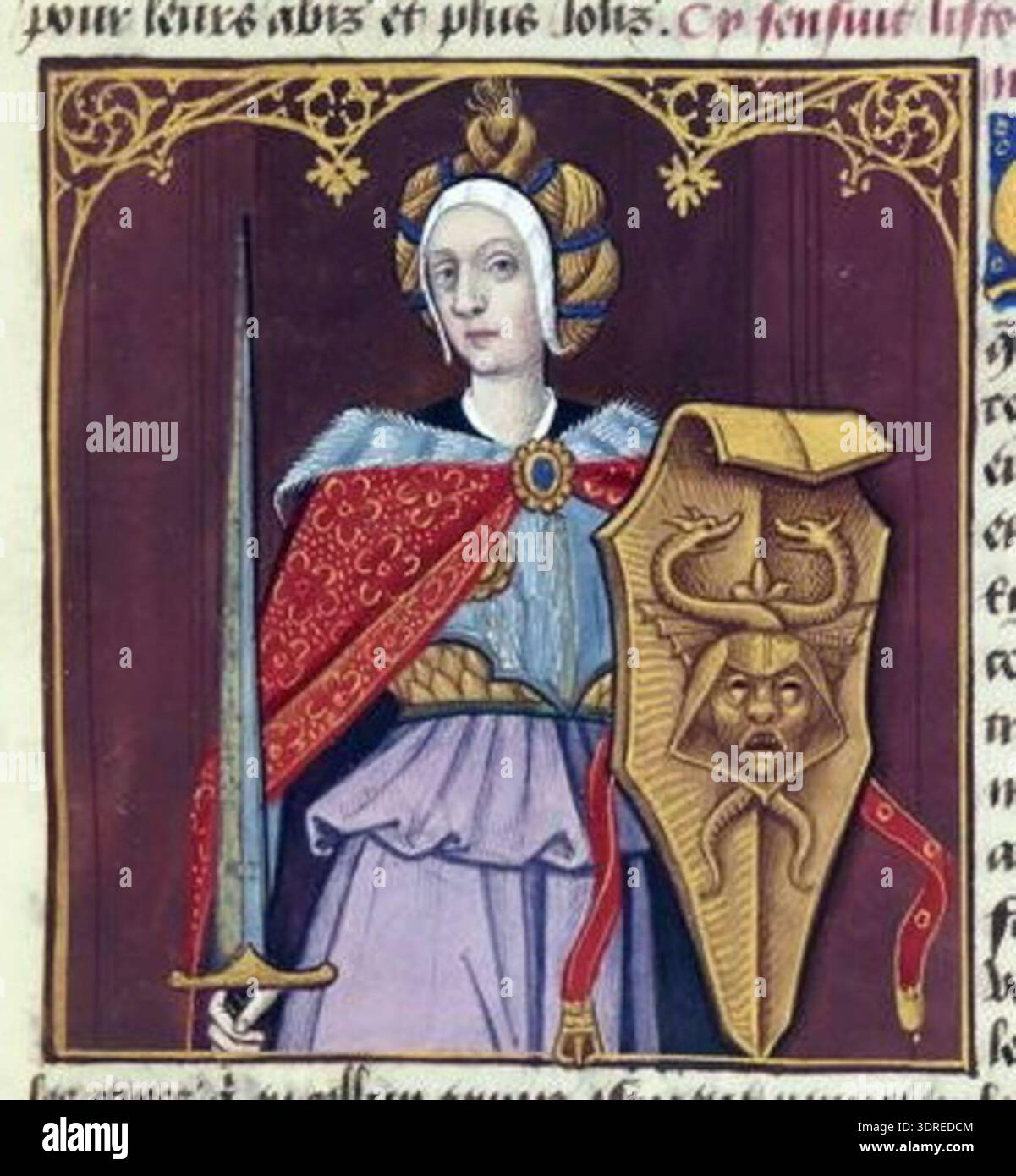 Visual culture in renaissance manuscript production hi-res stock ...