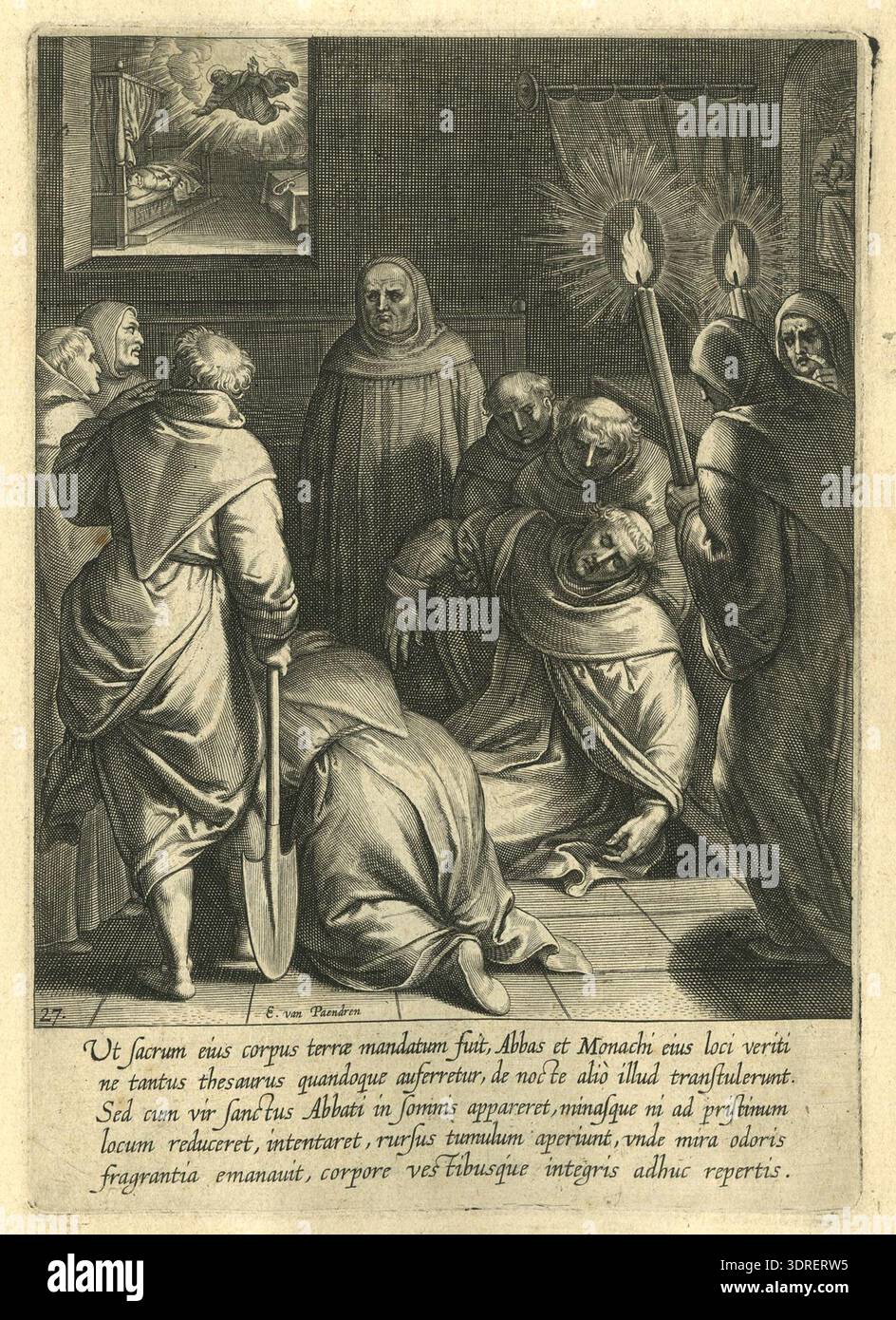 This 1610 engraving after Otto van Veen, plate 27, depicts the ...