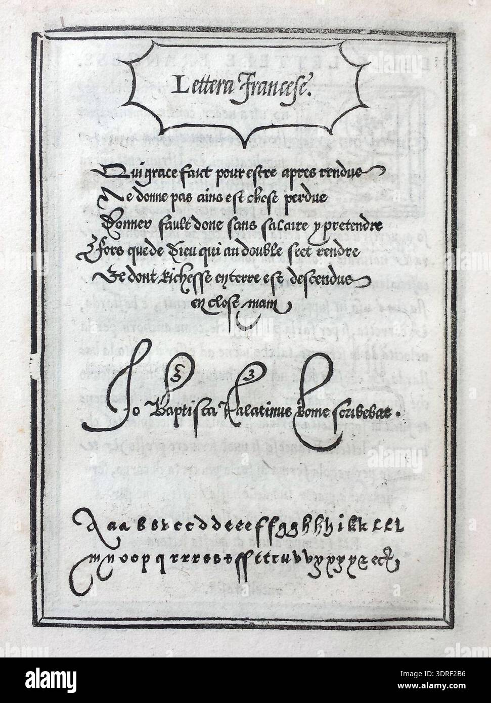 Regency Running Hand Script Cursive letter formation hi-res stock photography and images - Alamy