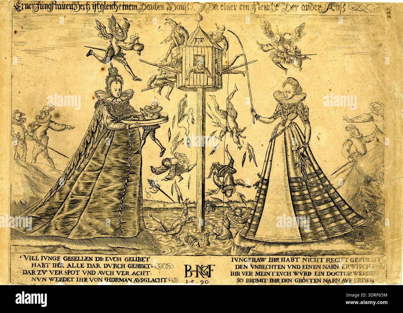 Women fishing 16th century hi-res stock photography and images - Alamy