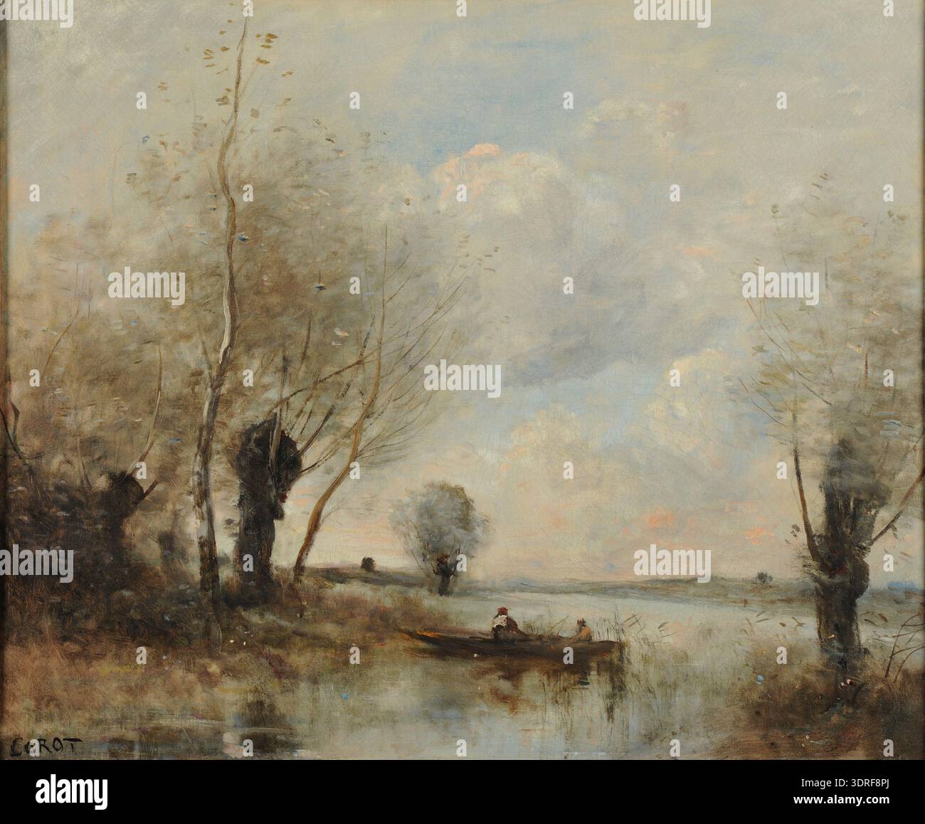Naturalistic rendering it illustrates 19th century french landscape ...