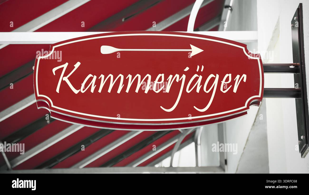 Signposts the direct way to Exterminator Stock Photo