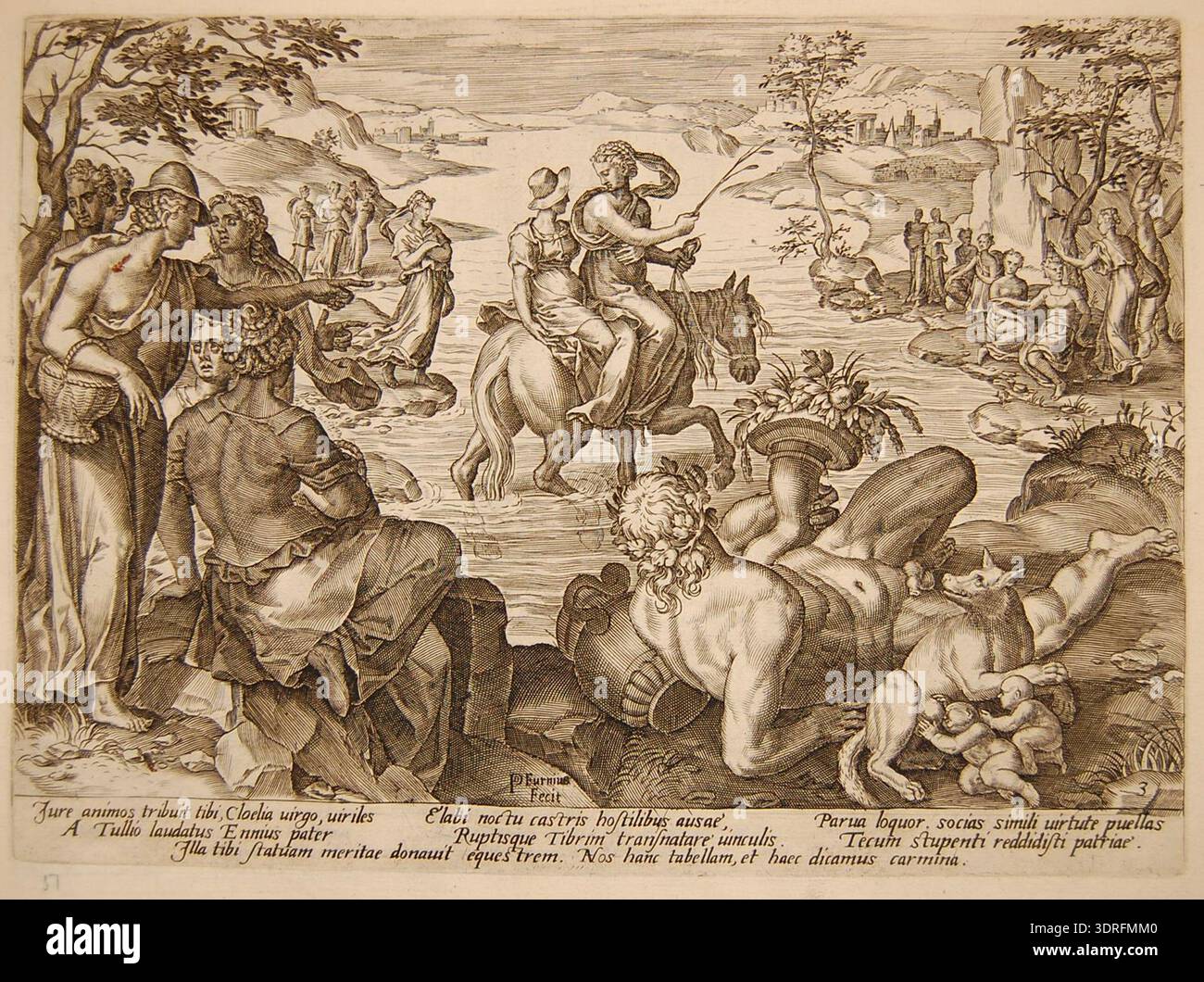 This 1573 engraving by Pieter Jalhea Furnius, after Jan van der Straet ...