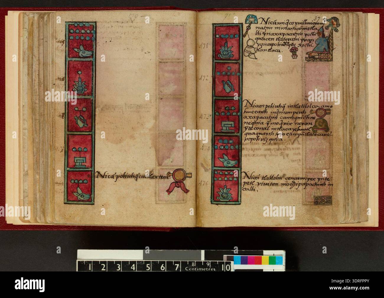 The Codex Aubin from 1576 consists of eighty-one leaves of European ...