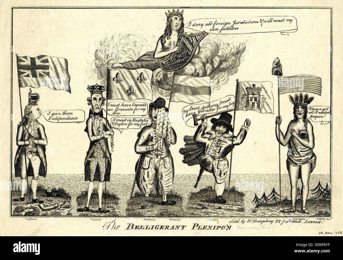 This 1782 print by Thomas Colley, published by William Humphrey ...