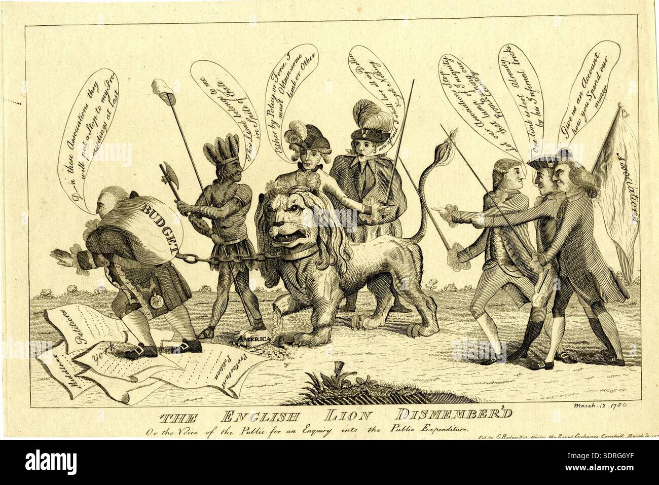 1780 print attributed to Thomas Colley, published by Edward Hedges ...