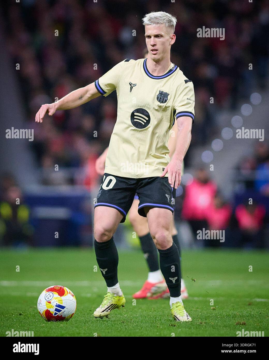 FC Barcelona's Dani Olmo during Spanish Kings Cup semifinals match ...