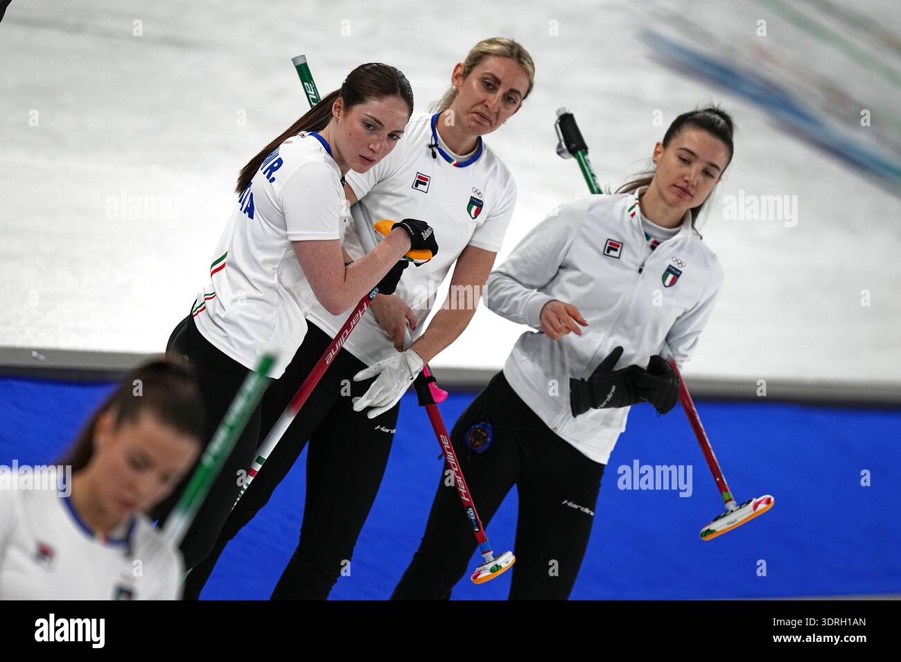 Italy's Stefania Constantini, Giulia Zardini Lacedelli, Marta Lo ...