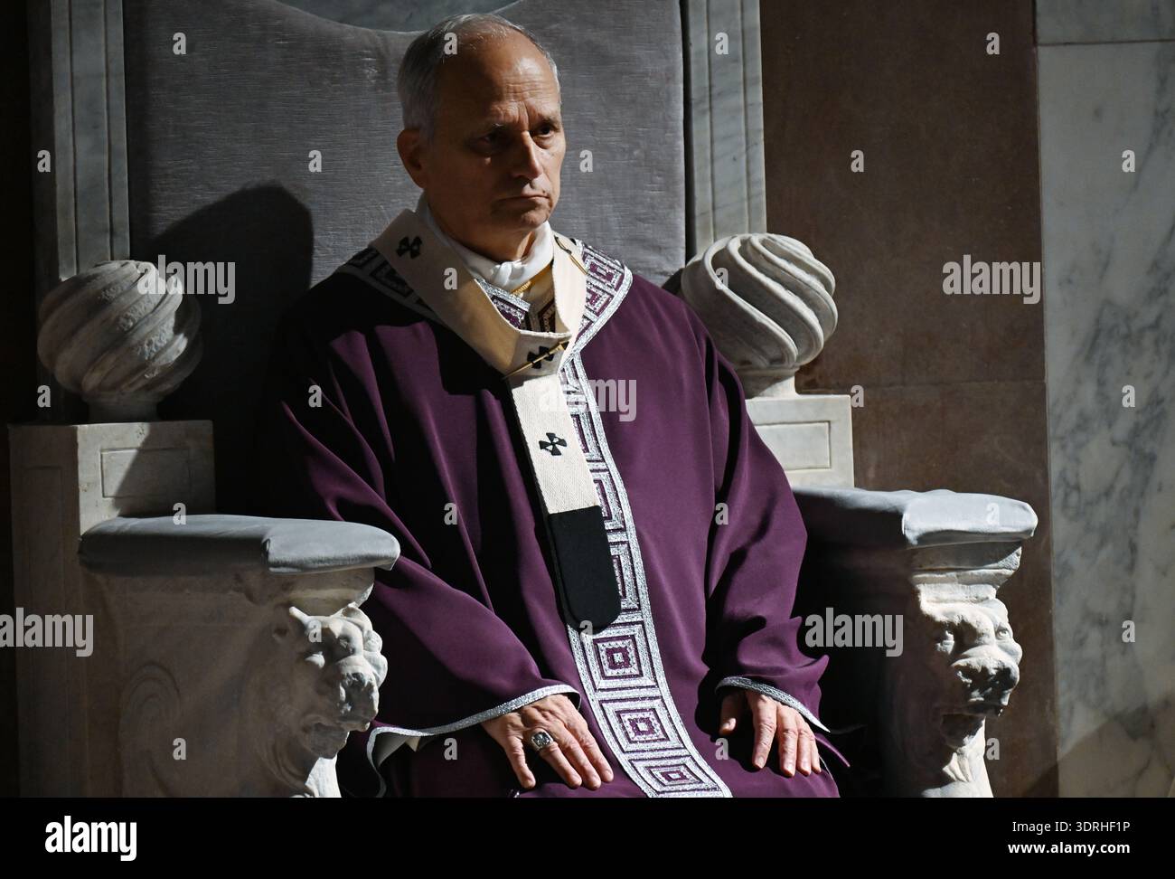 **NO LIBRI** Italy, Rome, Vatican, 2028/2/18.Pope Leo XIV during the ...