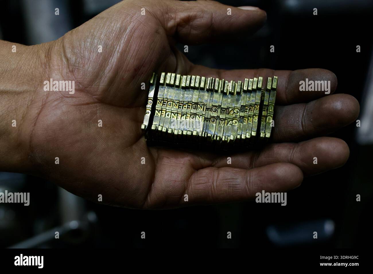 Print matrices hi-res stock photography and images - Alamy