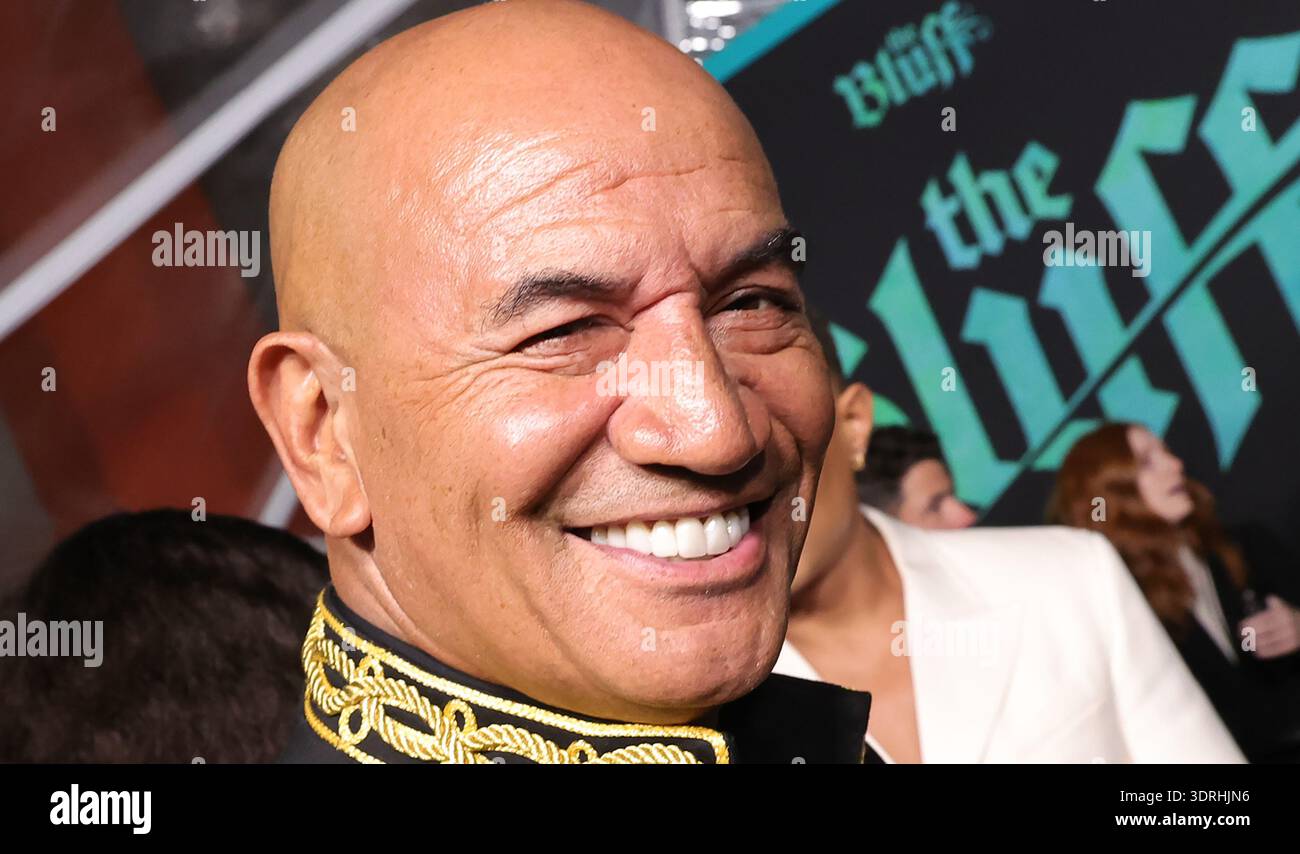 17 February 2026 Hollywood California Temuera Morrison World 17 February 2026 Hollywood California Temuera Morrison World Premiere Of Amazon Prime Videos The Bluff Held At Tcl Chinese Theatre In Hollywood Photo Credit Admedia 3DRHJN6 