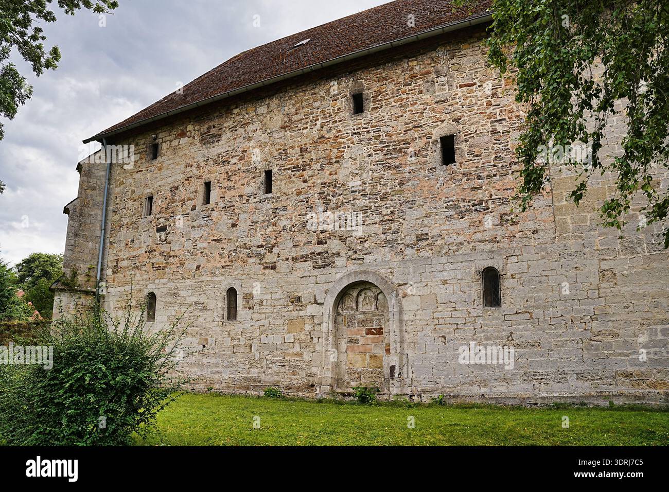 Former Flechtdorf Monastery, Hesse Stock Photo