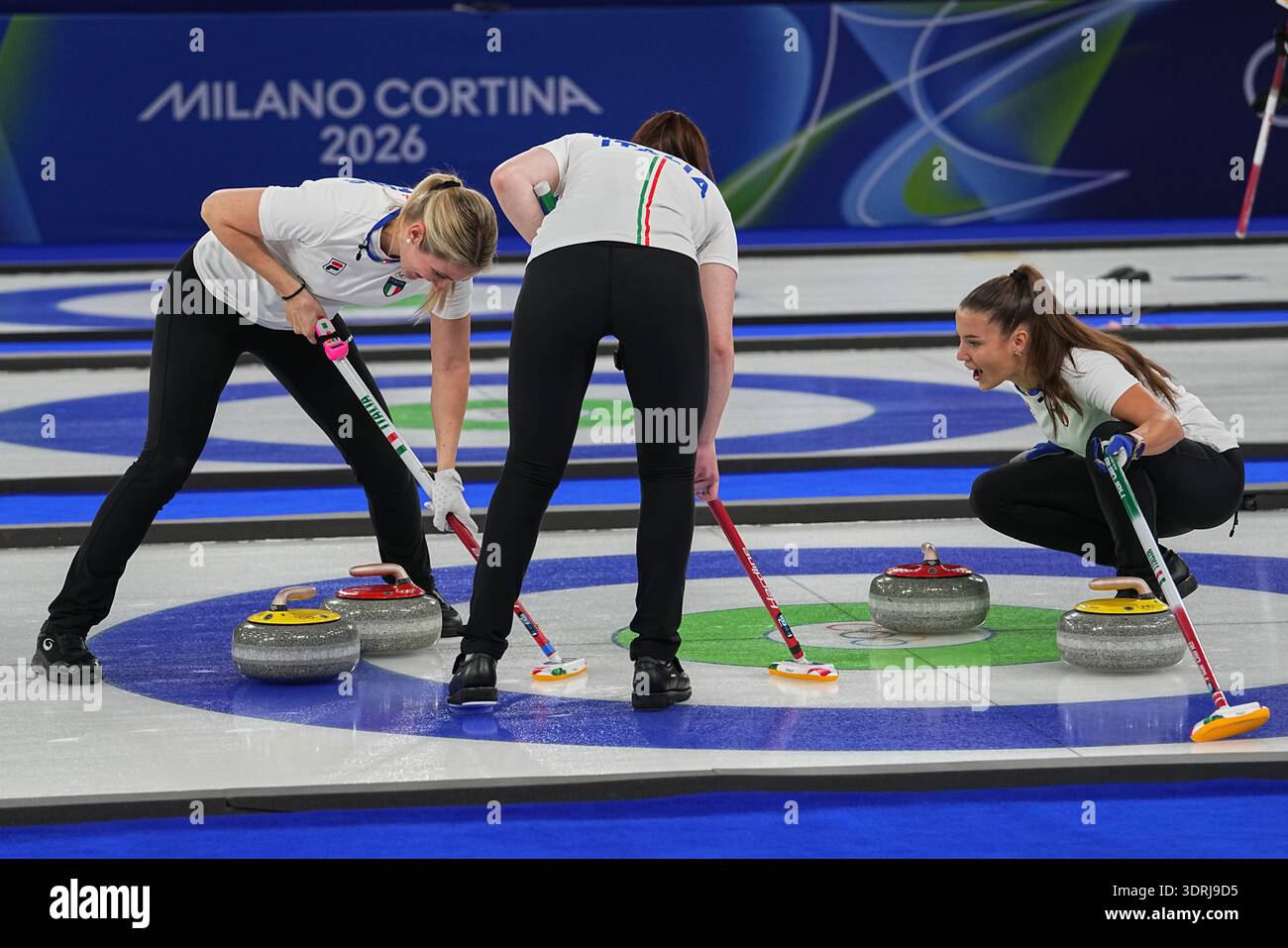 Italy's Giulia Zardini Lacedelli, Marta Lo Deserto, and Elena Mathis in ...