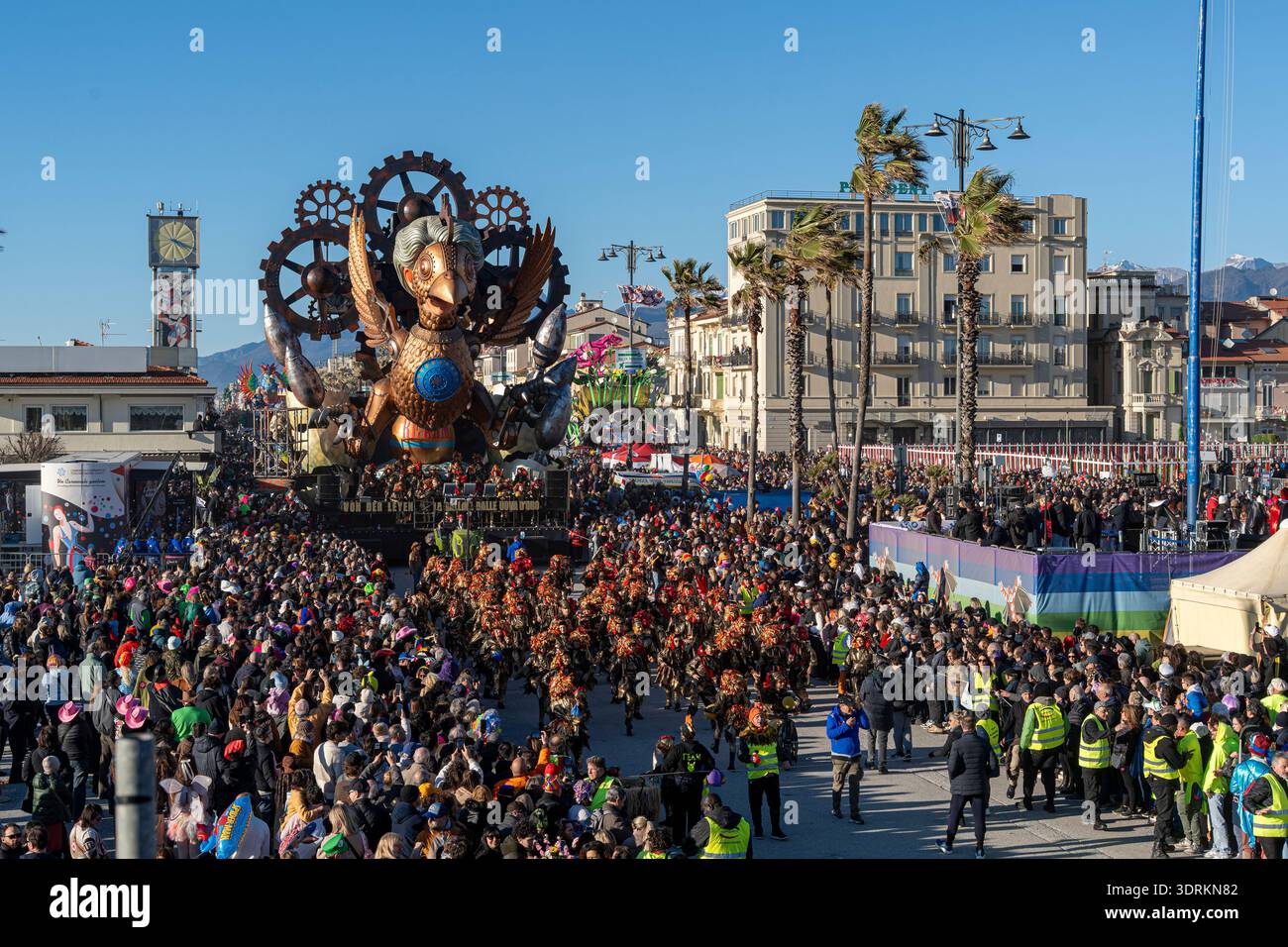 Viareggio Carnival 2026, first-class float