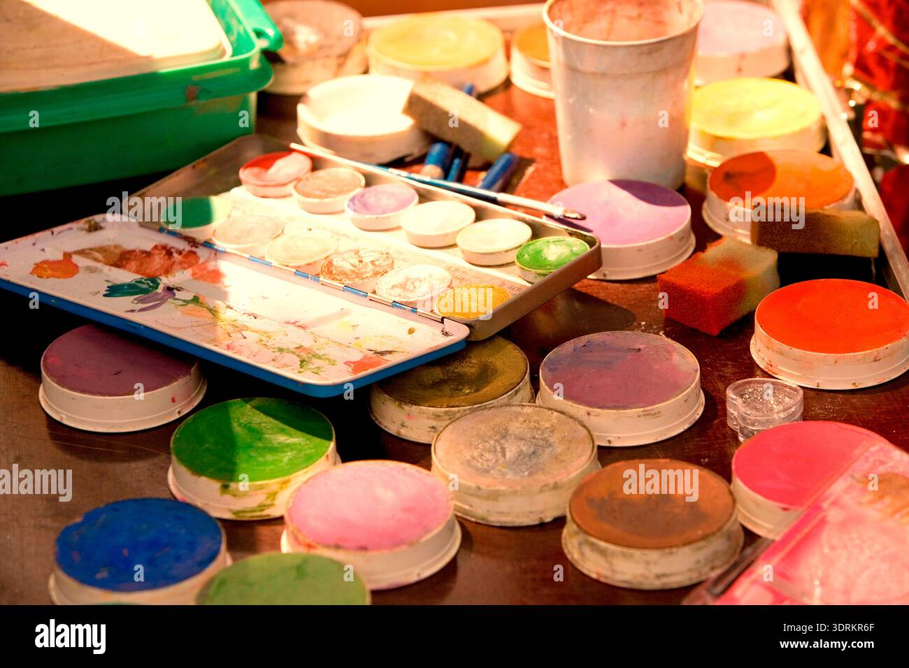 Paintbox Stock Photo