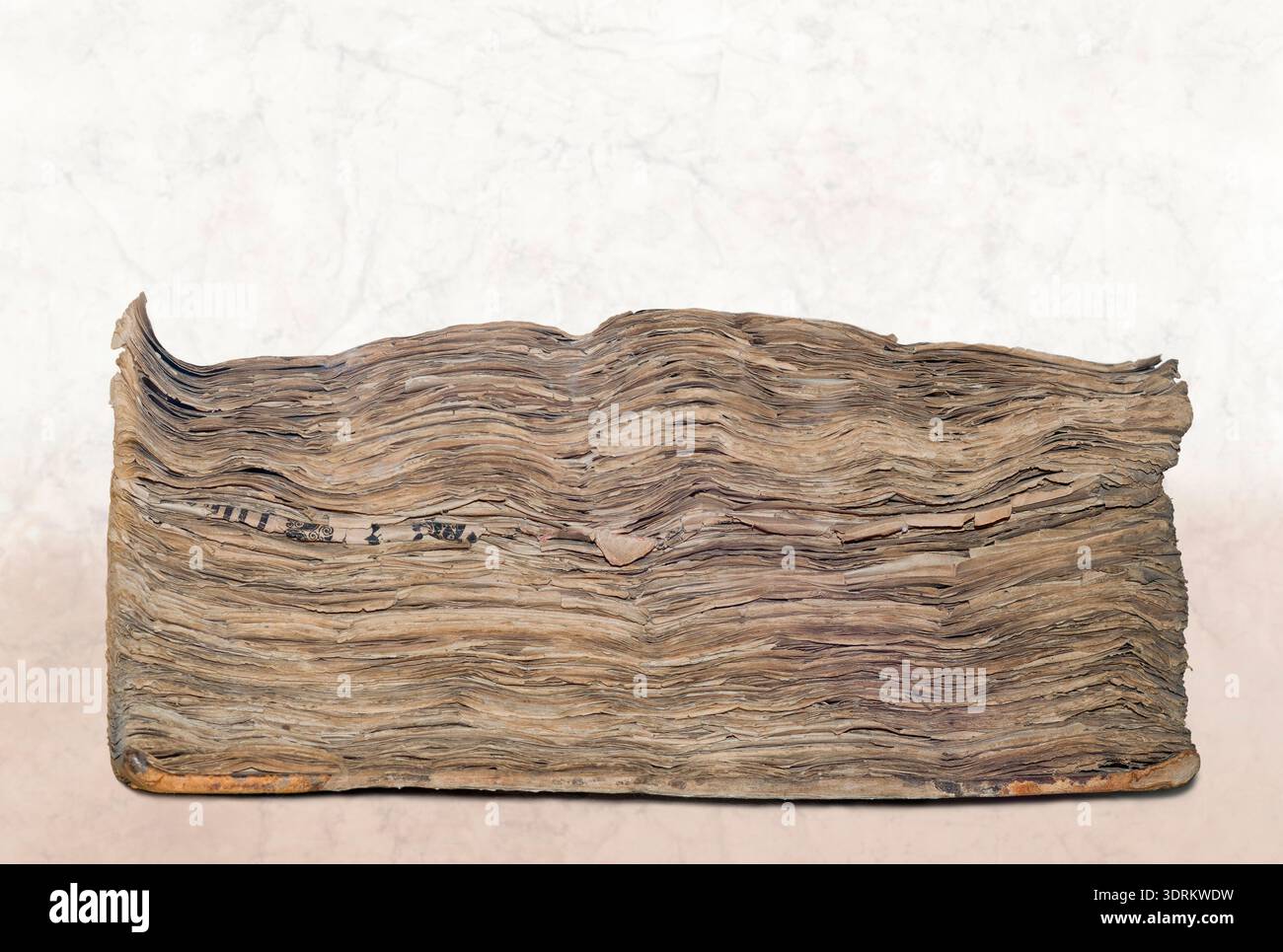 Historical old book pages Stock Photo