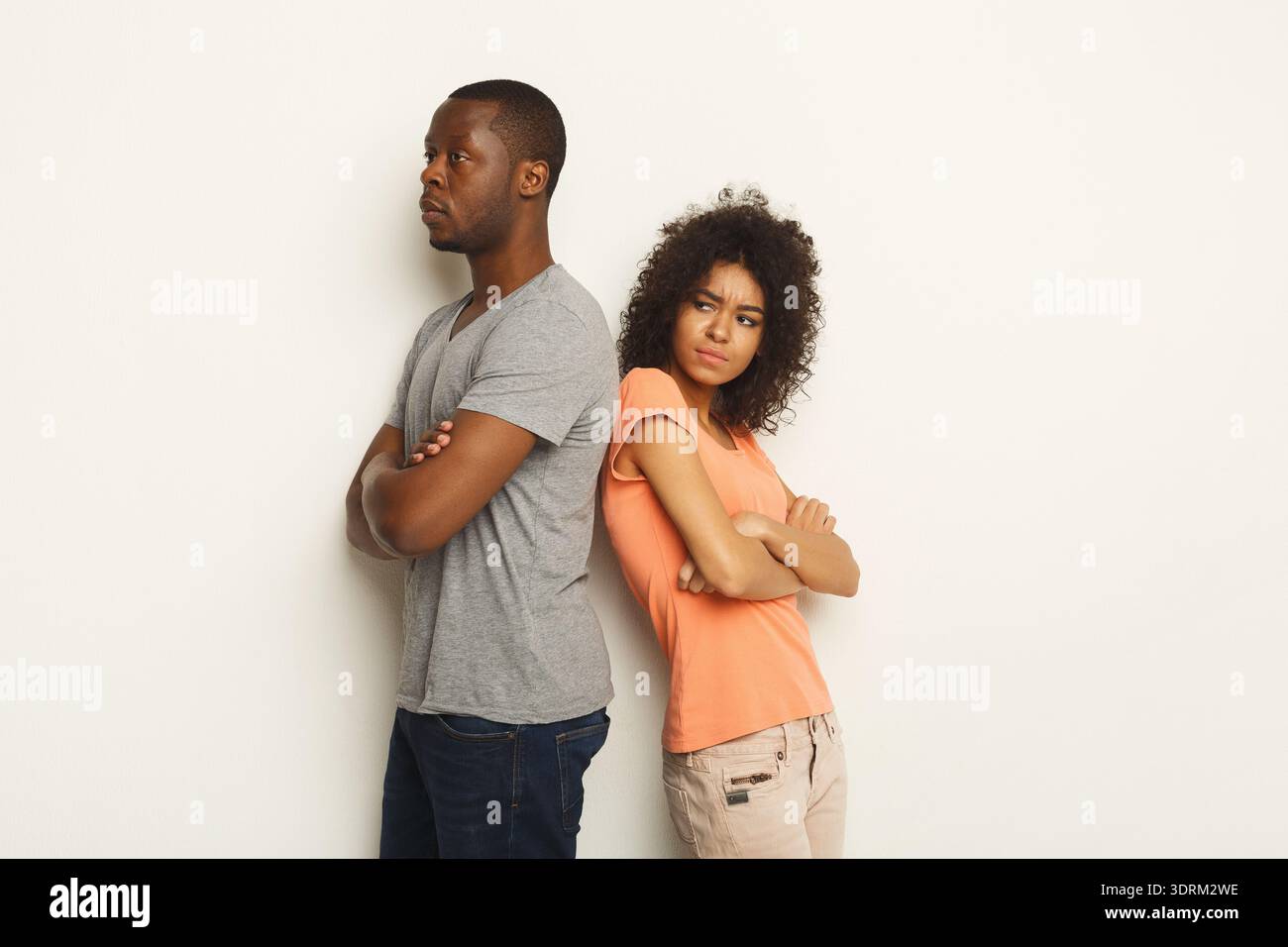 Difficult conversation between two hi-res stock photography and images ...