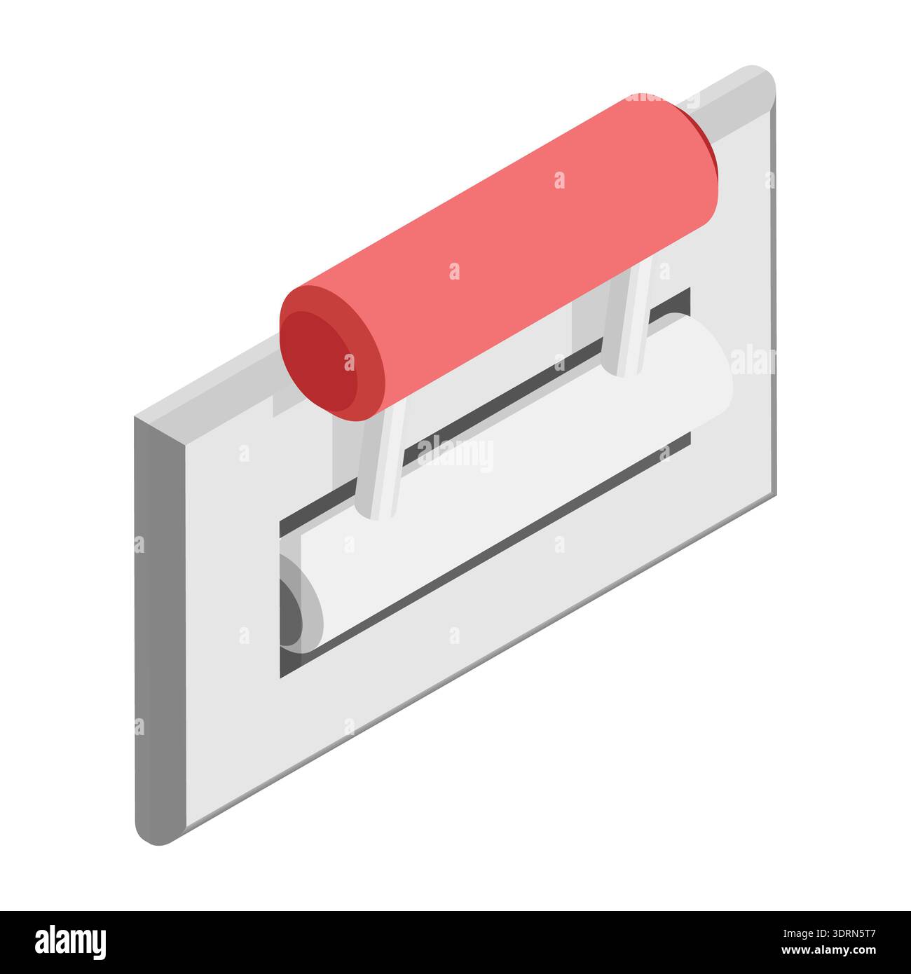 3D Isometric Flat Vector Set of Electric Breakers Stock Photo