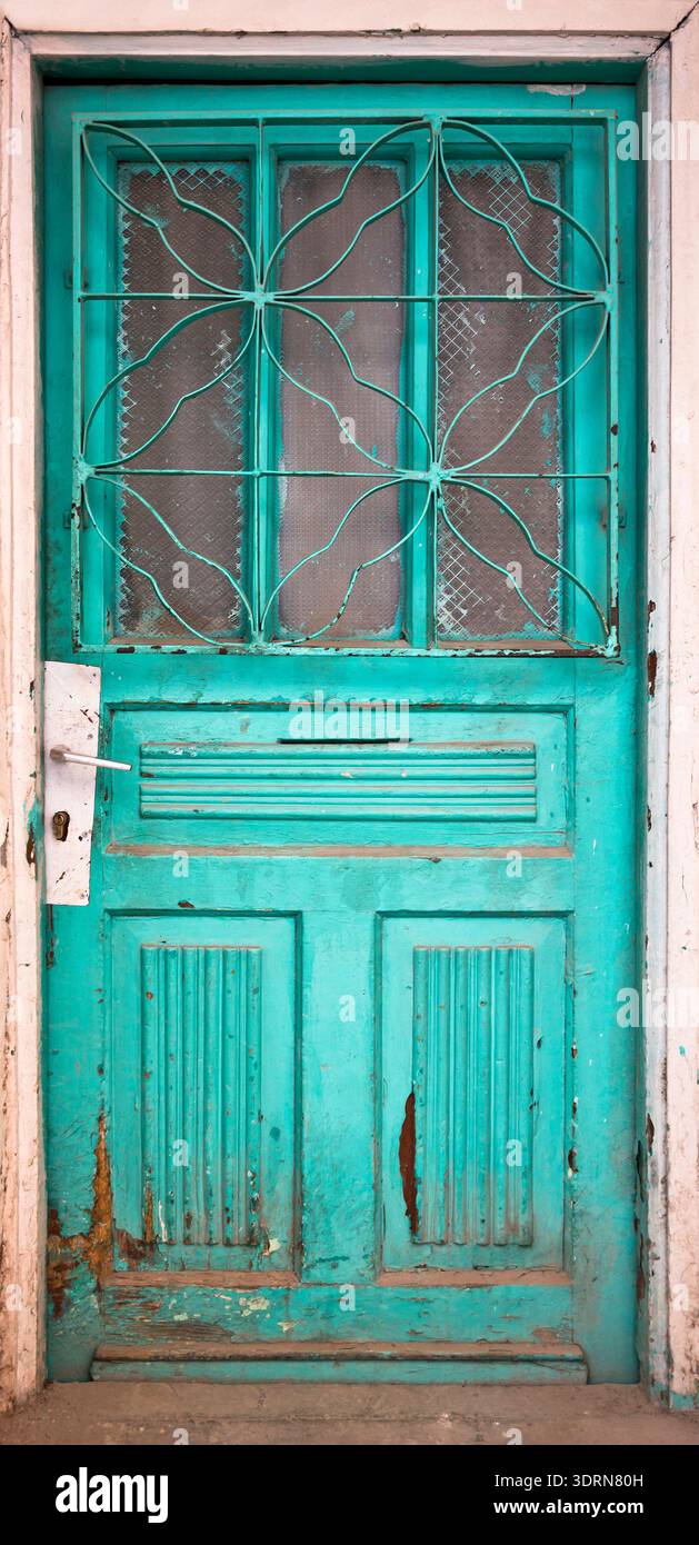 Wooden Door Stock Photo