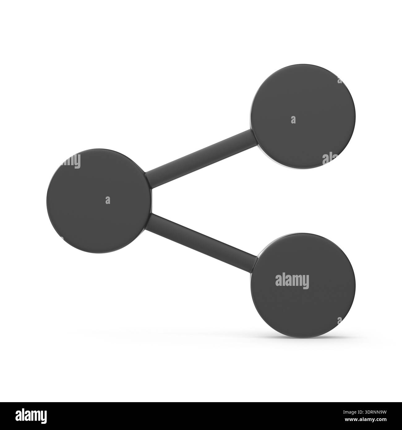 Dark grey social media share hi-res stock photography and images - Alamy