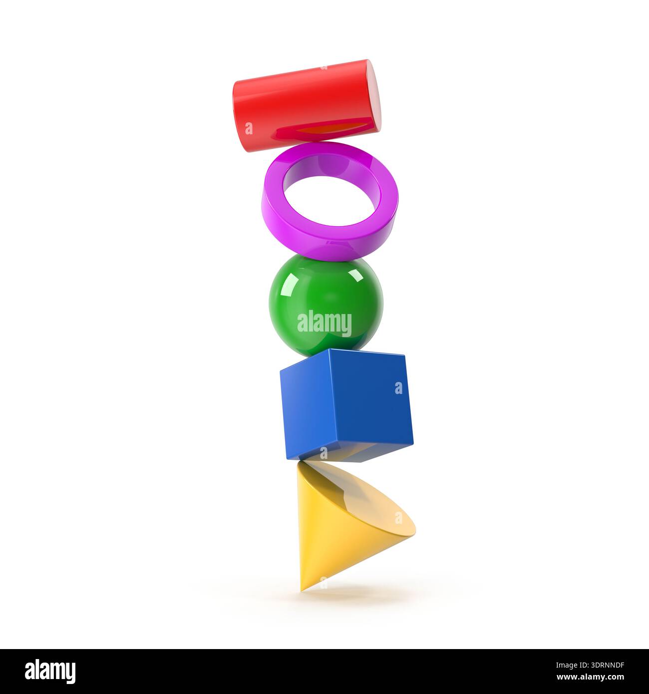 Simple geometric shapes hi-res stock photography and images - Alamy