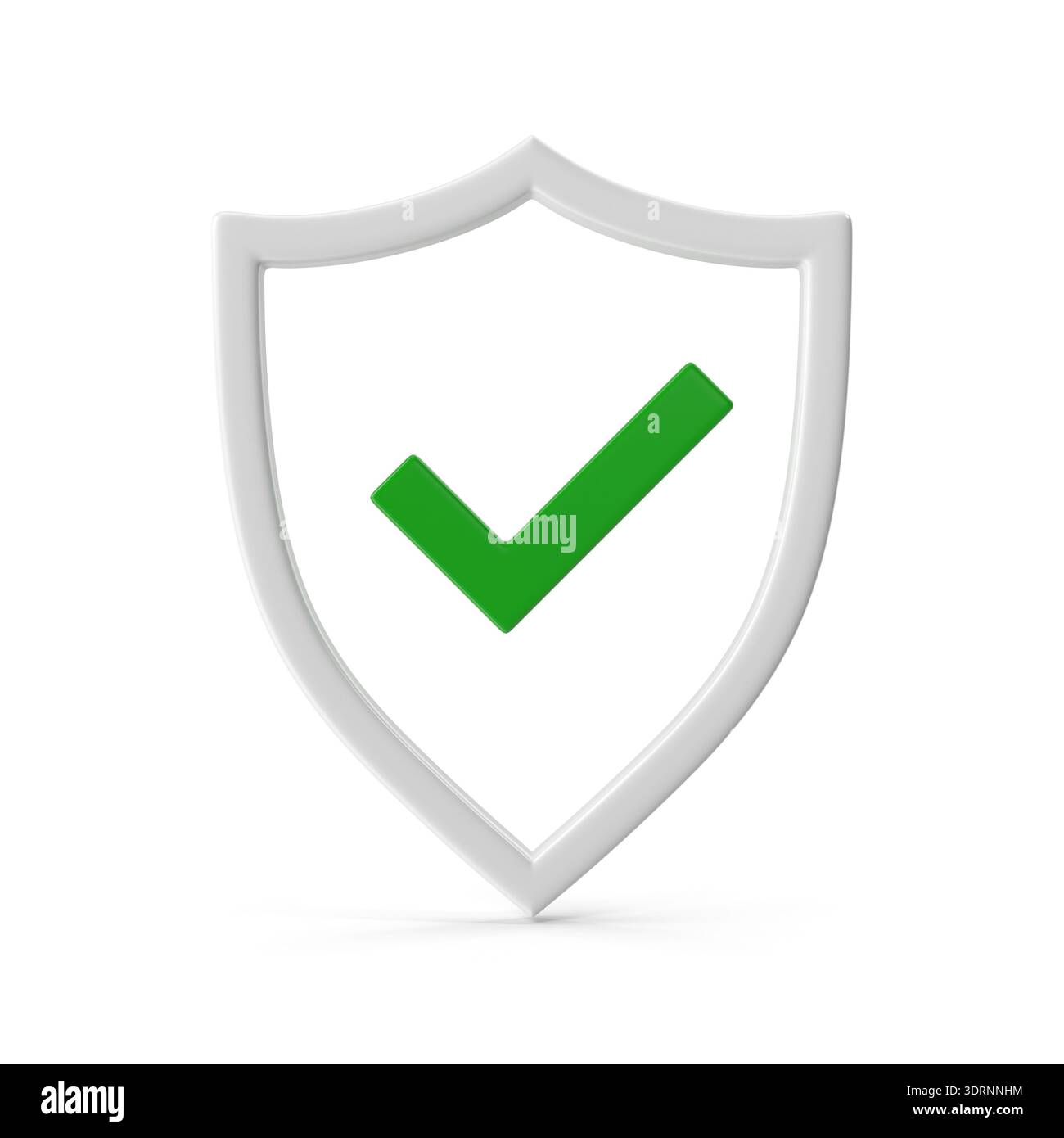 Shield checkmark security verification hi-res stock photography and ...