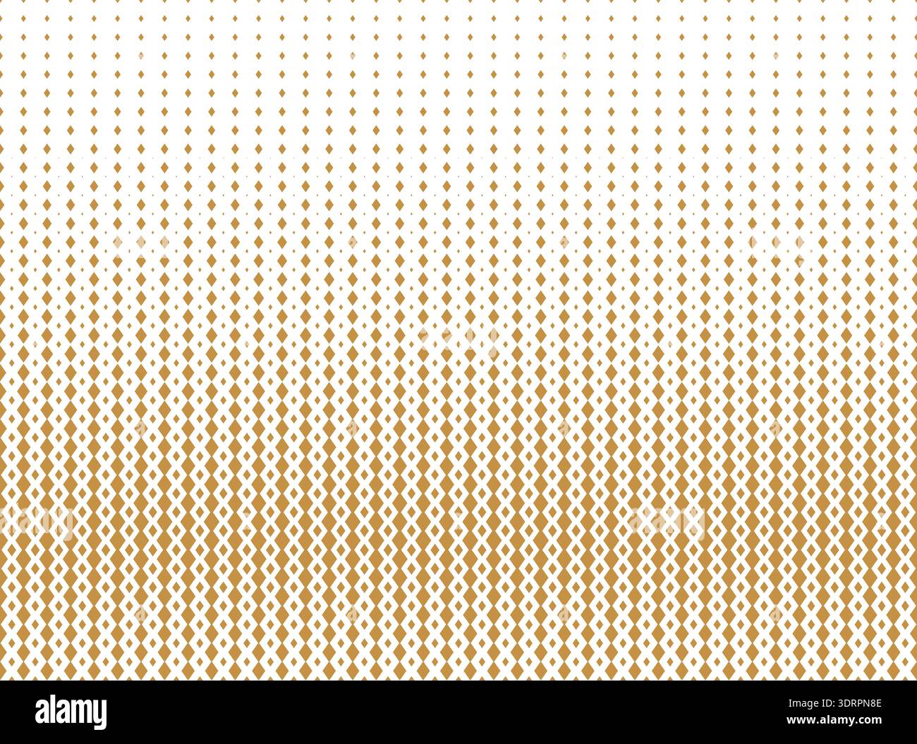 Abstract geometric pattern. Vector background. White and gold halftone. Graphic modern pattern. Simple lattice graphic design Stock Vector