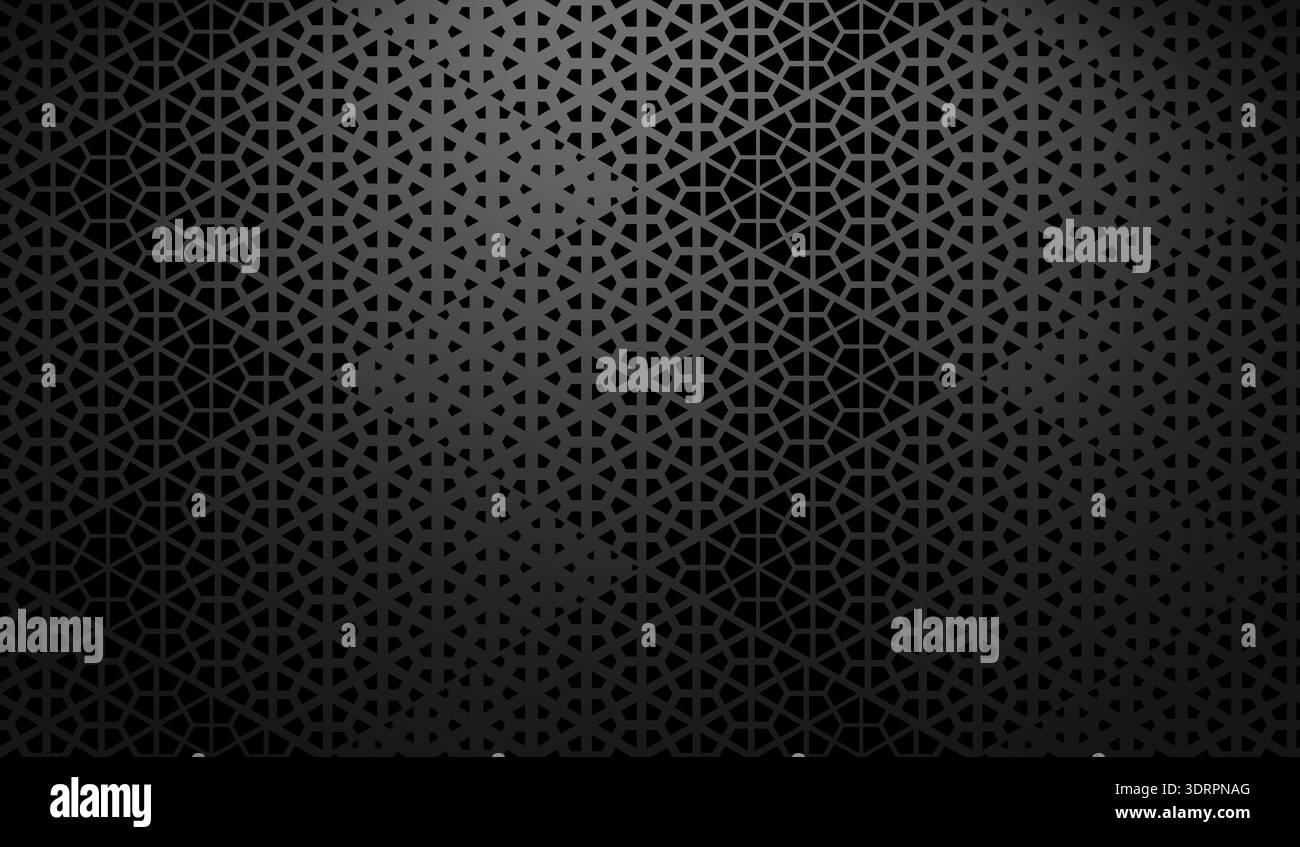 Abstract geometric pattern. A seamless vector background. Black ornament. Graphic modern pattern. Simple lattice graphic design Stock Vector
