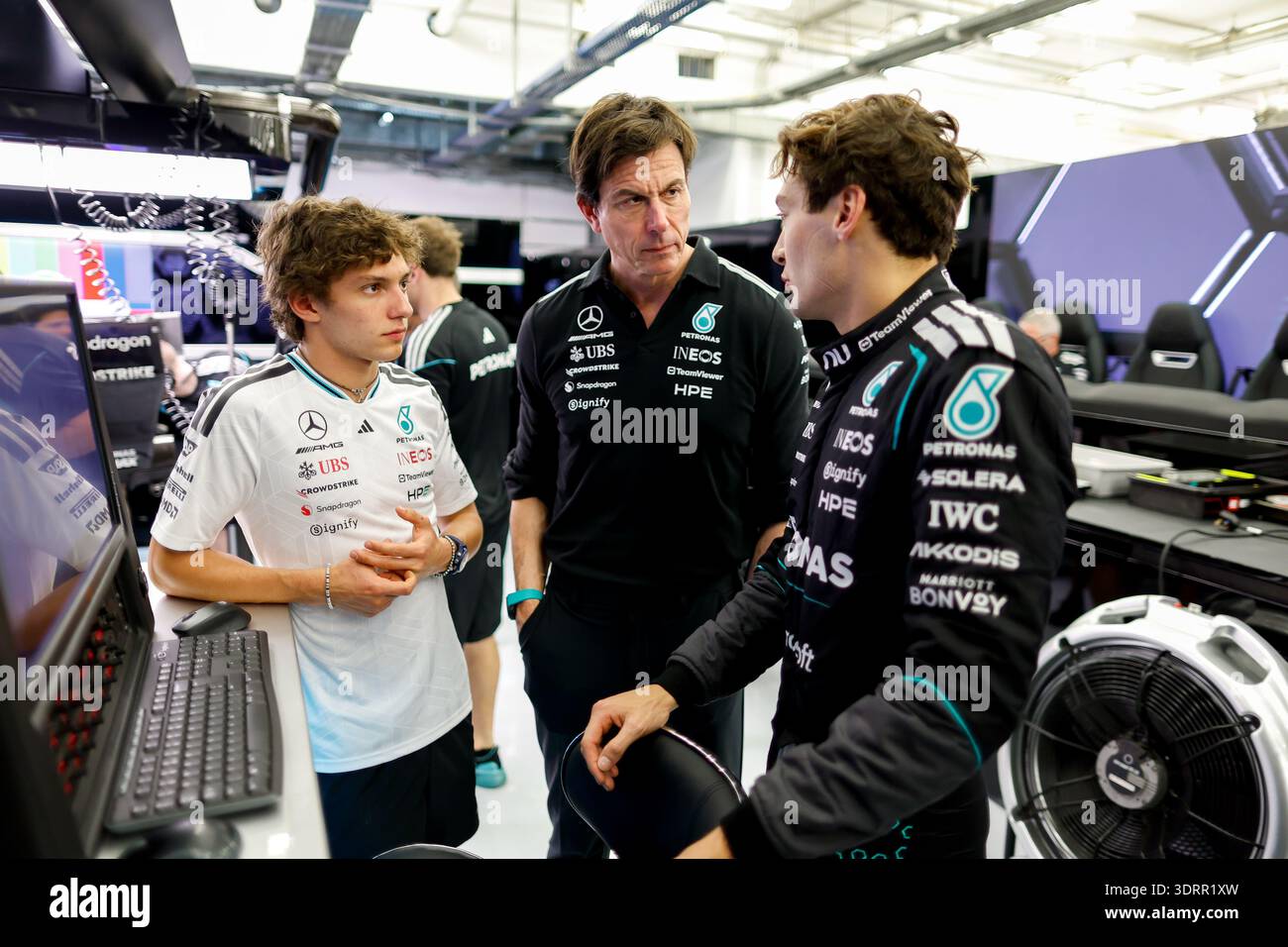 KIMI ANTONELLI Andrea (ita), Mercedes AMG F1 Team W16, WOLFF ...