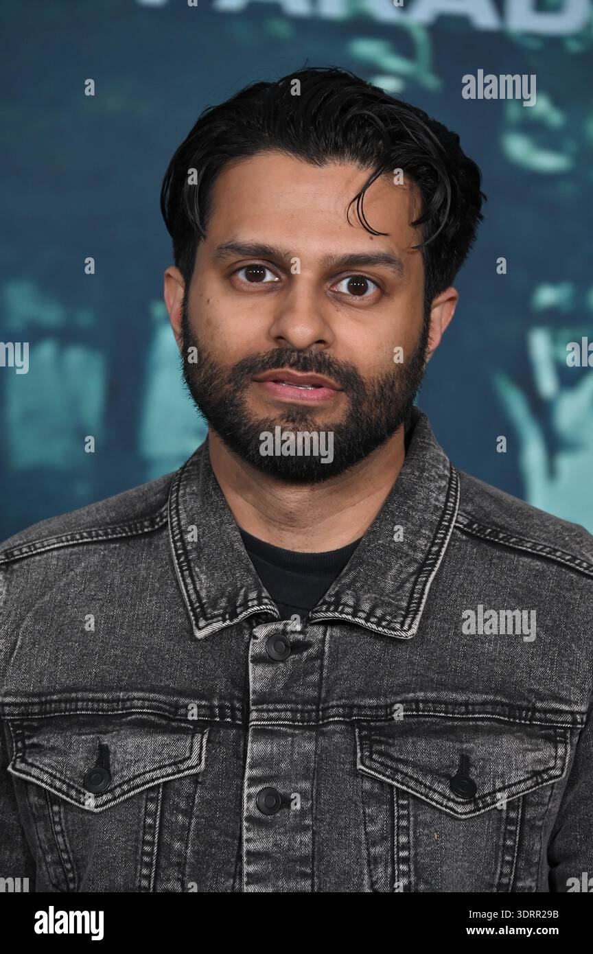 LOS ANGELES, CALIFORNIA - FEBRUARY 18: Asif Ali at the premiere of Hulu ...