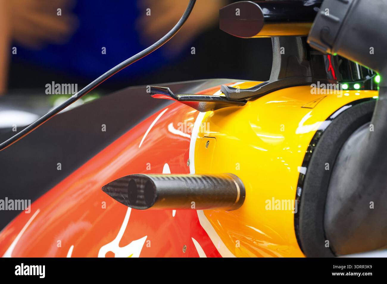Drr Racing Red Red Bull Racing Ford RB22, mechanical detail during the Formula 1 ...