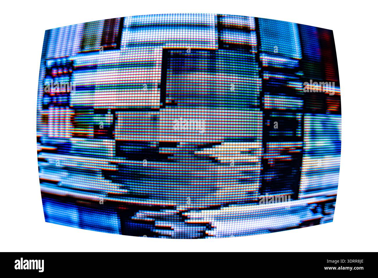 Static Camera Background Glitch camera effect. Retro VHS background. Old video template. No ...