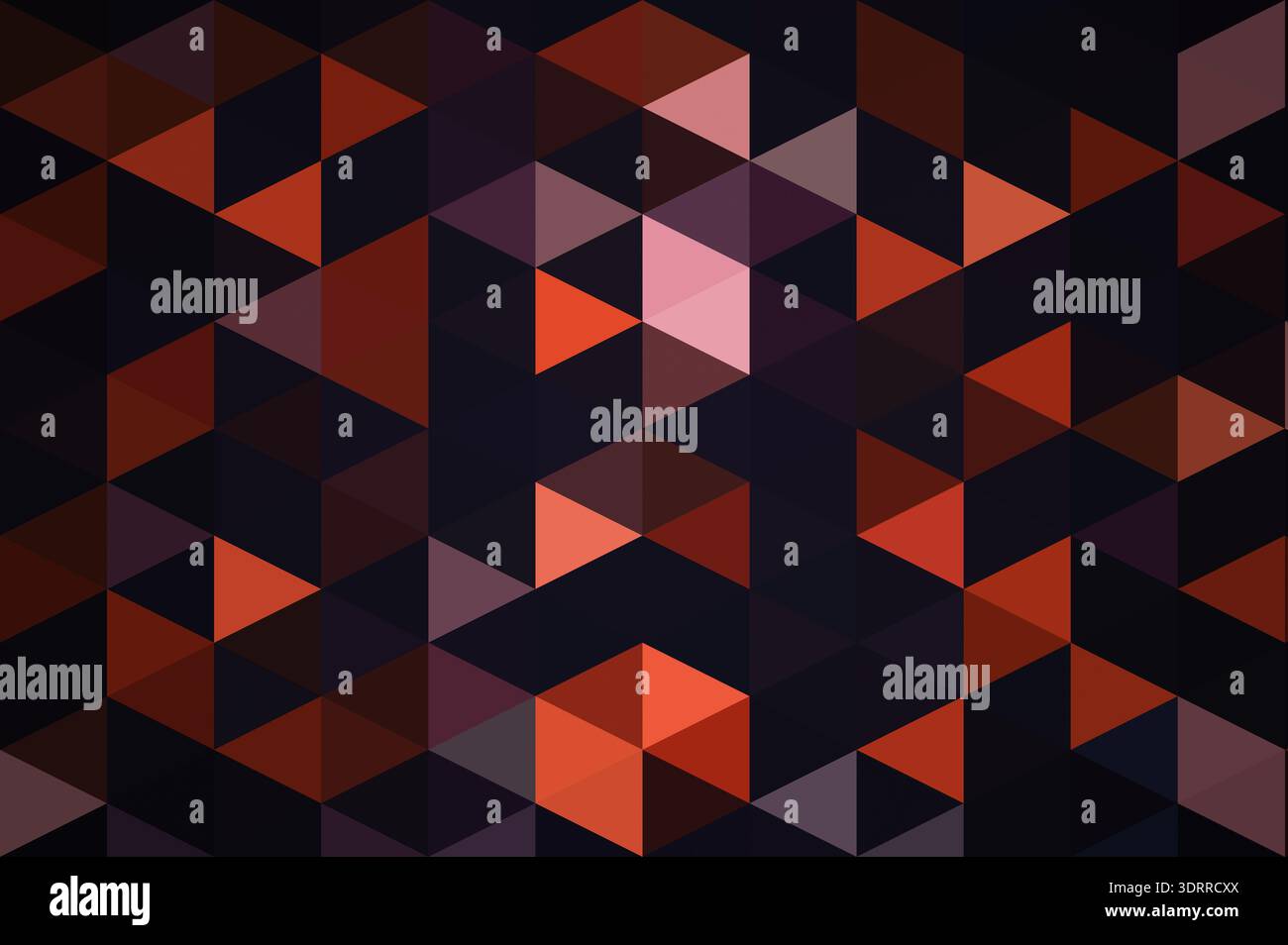 Interlocking Triangle a digital geometric abstract artwork featuring a pattern of ...