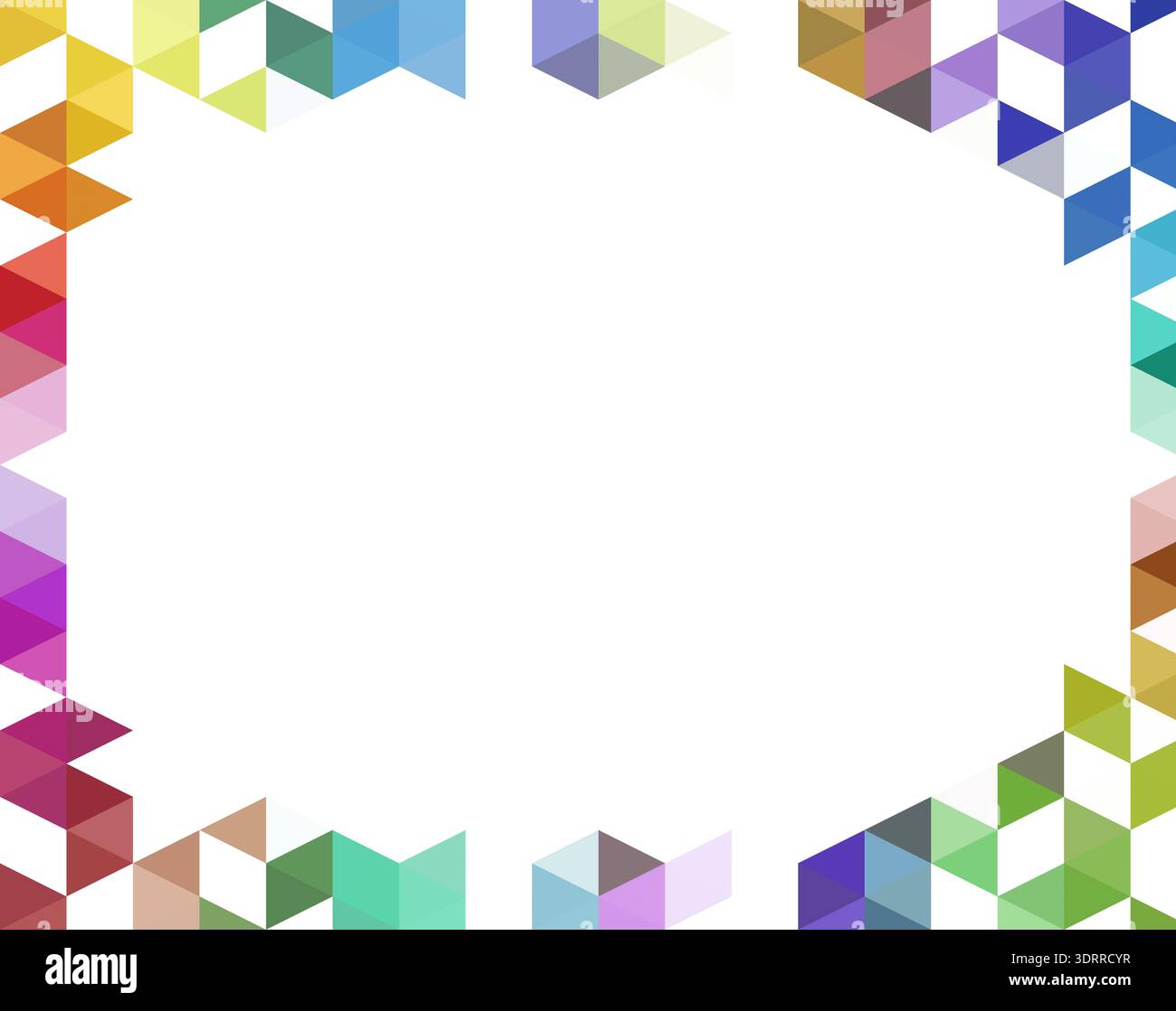 a digital geometric abstract artwork featuring a pattern of ...