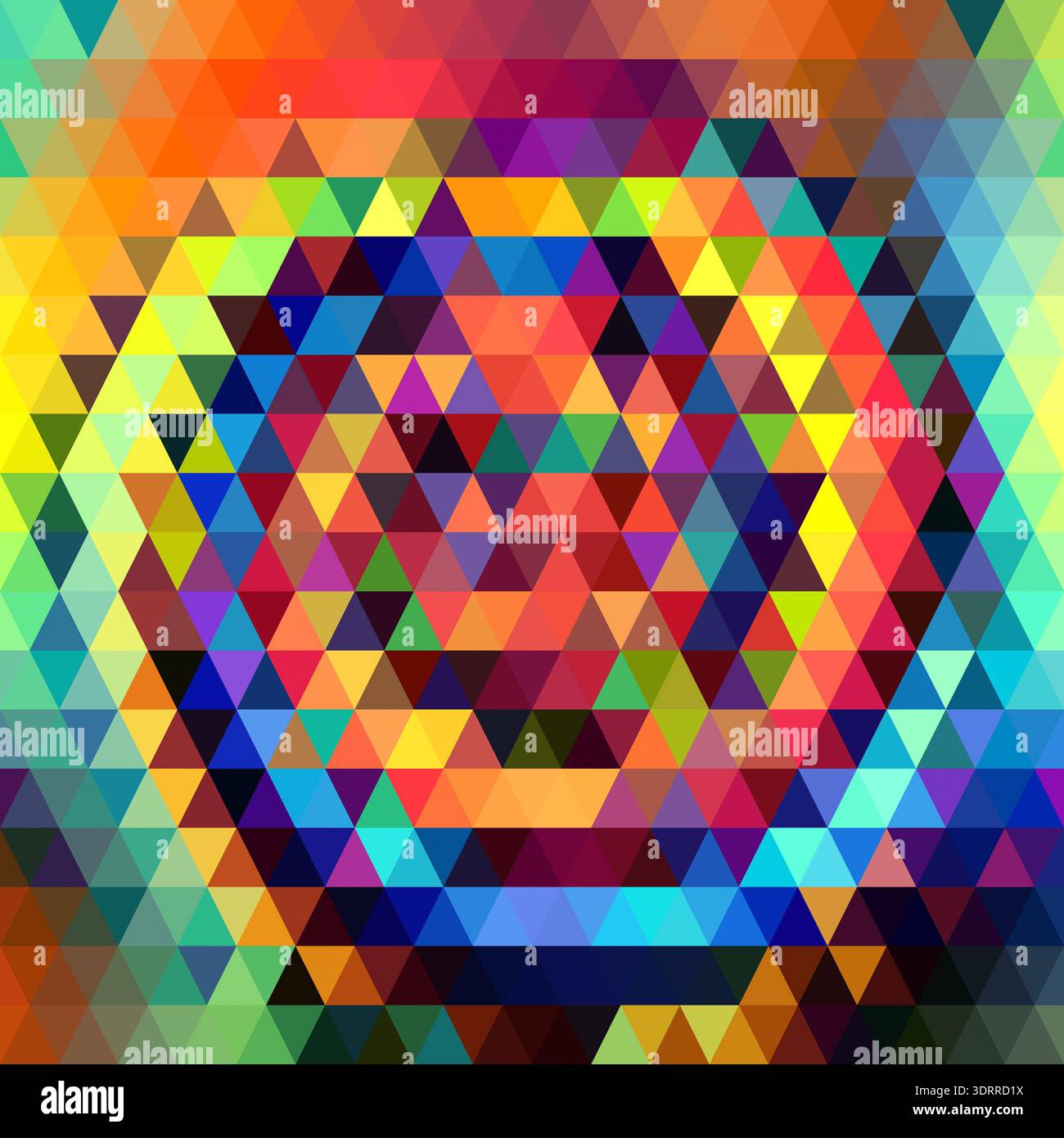 a digital geometric abstract artwork featuring a pattern of ...