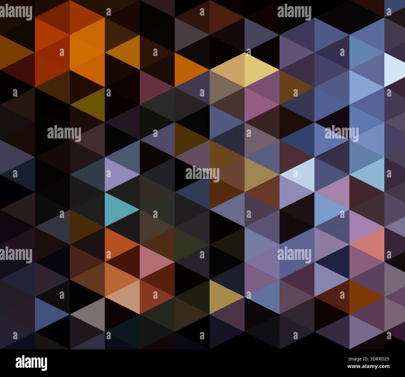 a digital geometric abstract artwork featuring a pattern of ...