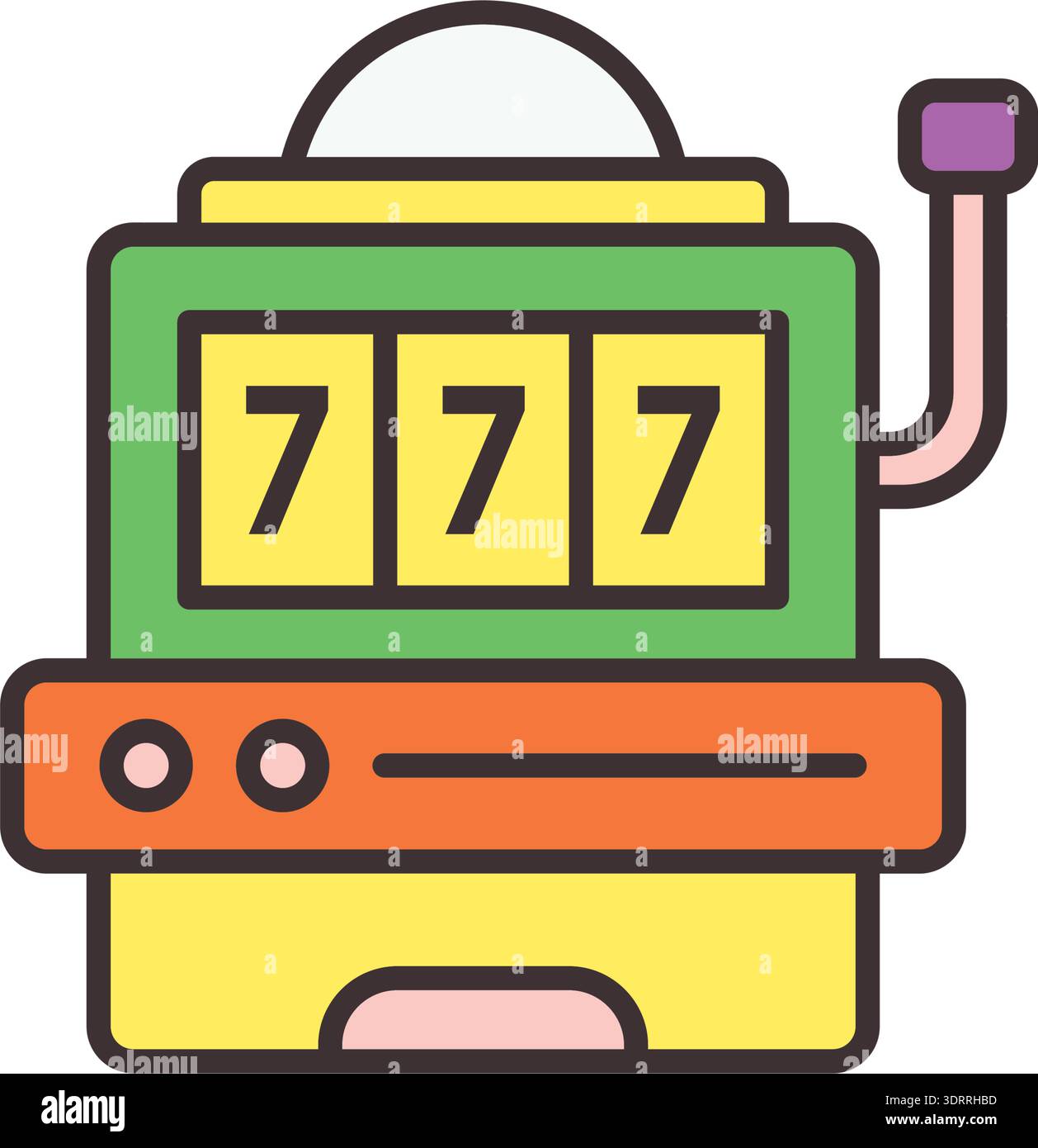 Slot Machine icon vector design templates simple and modern concept ...