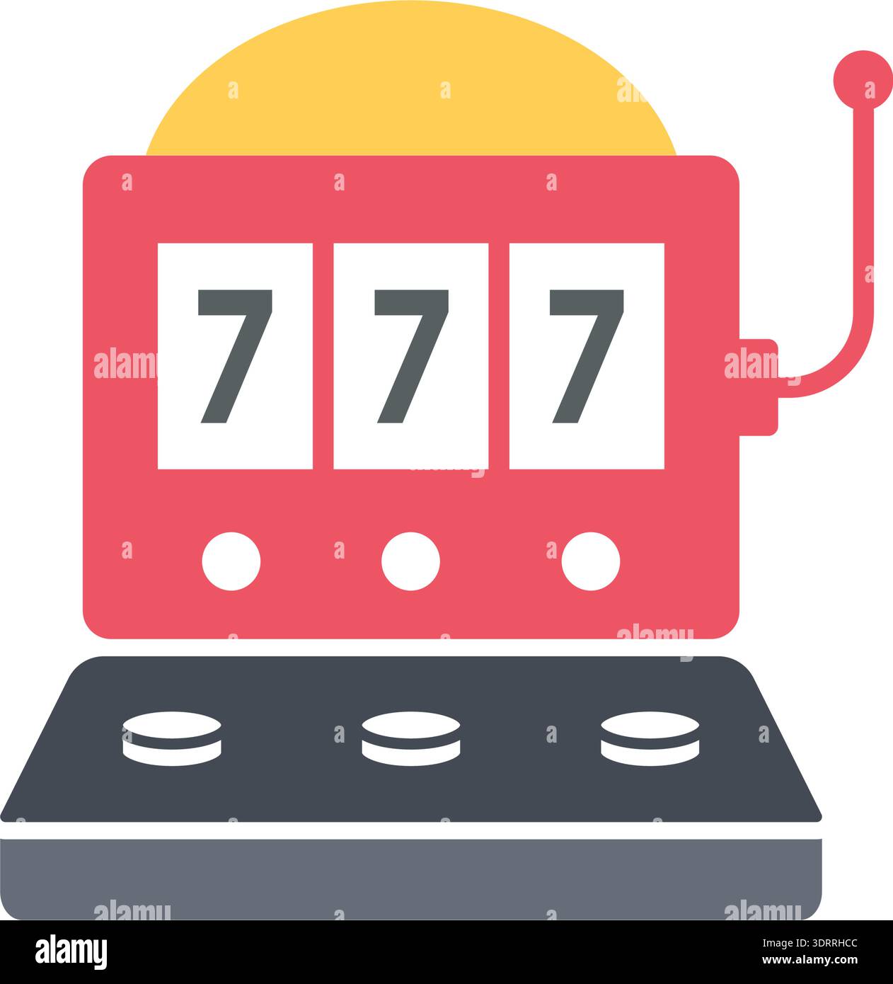 Slot Machine icon vector design templates simple and modern concept ...