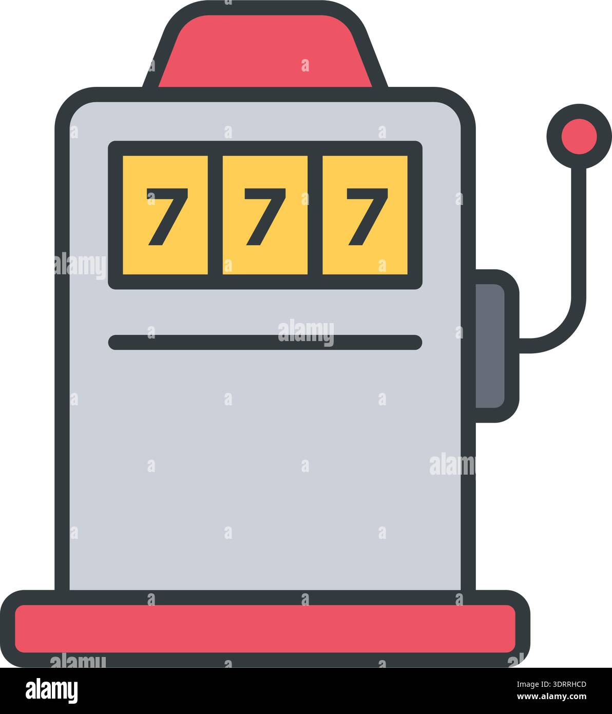 Slot Machine icon vector design templates simple and modern concept ...