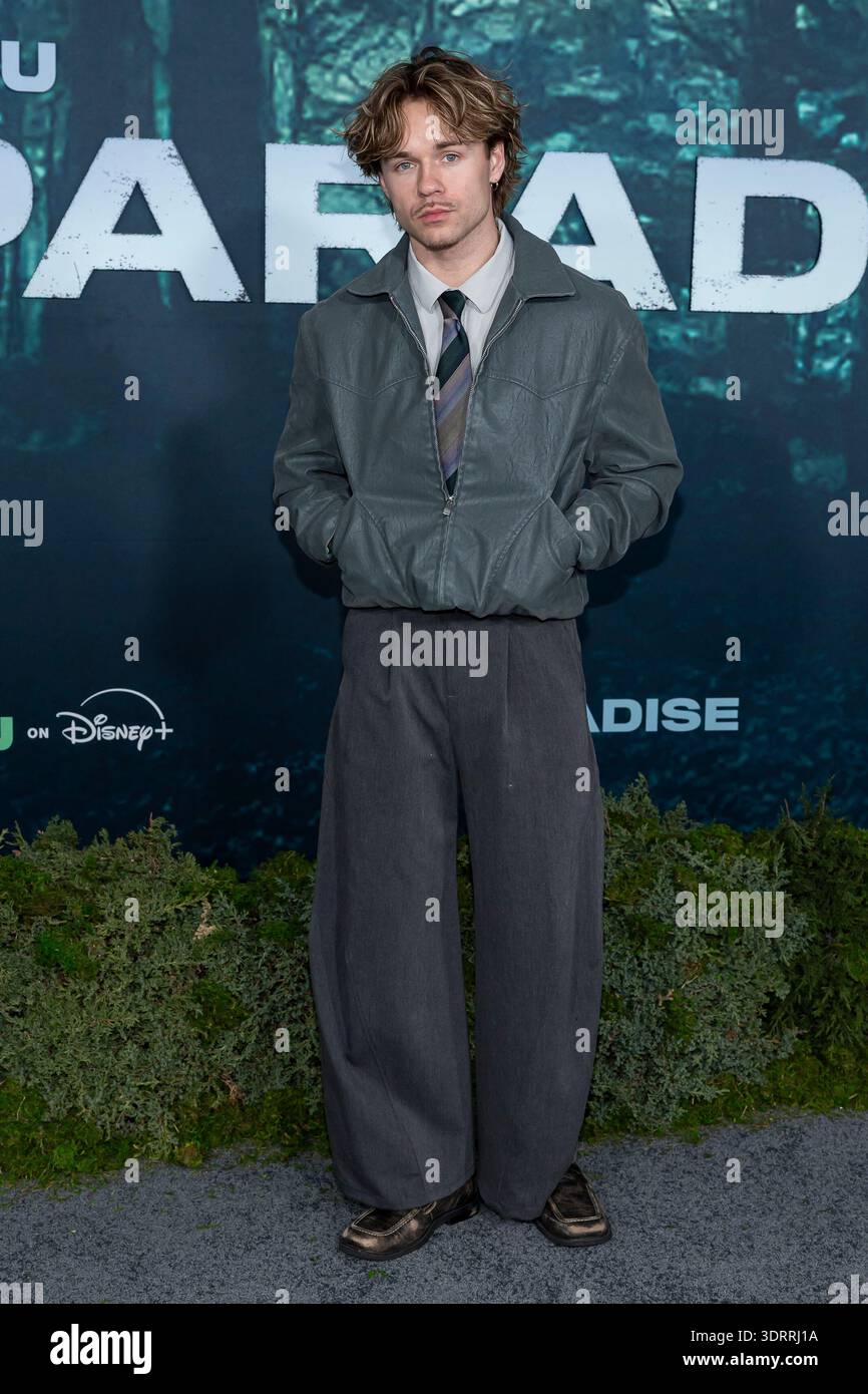 Vik White attends the arrivals of the premiere of Hulu’s “PARADISE ...