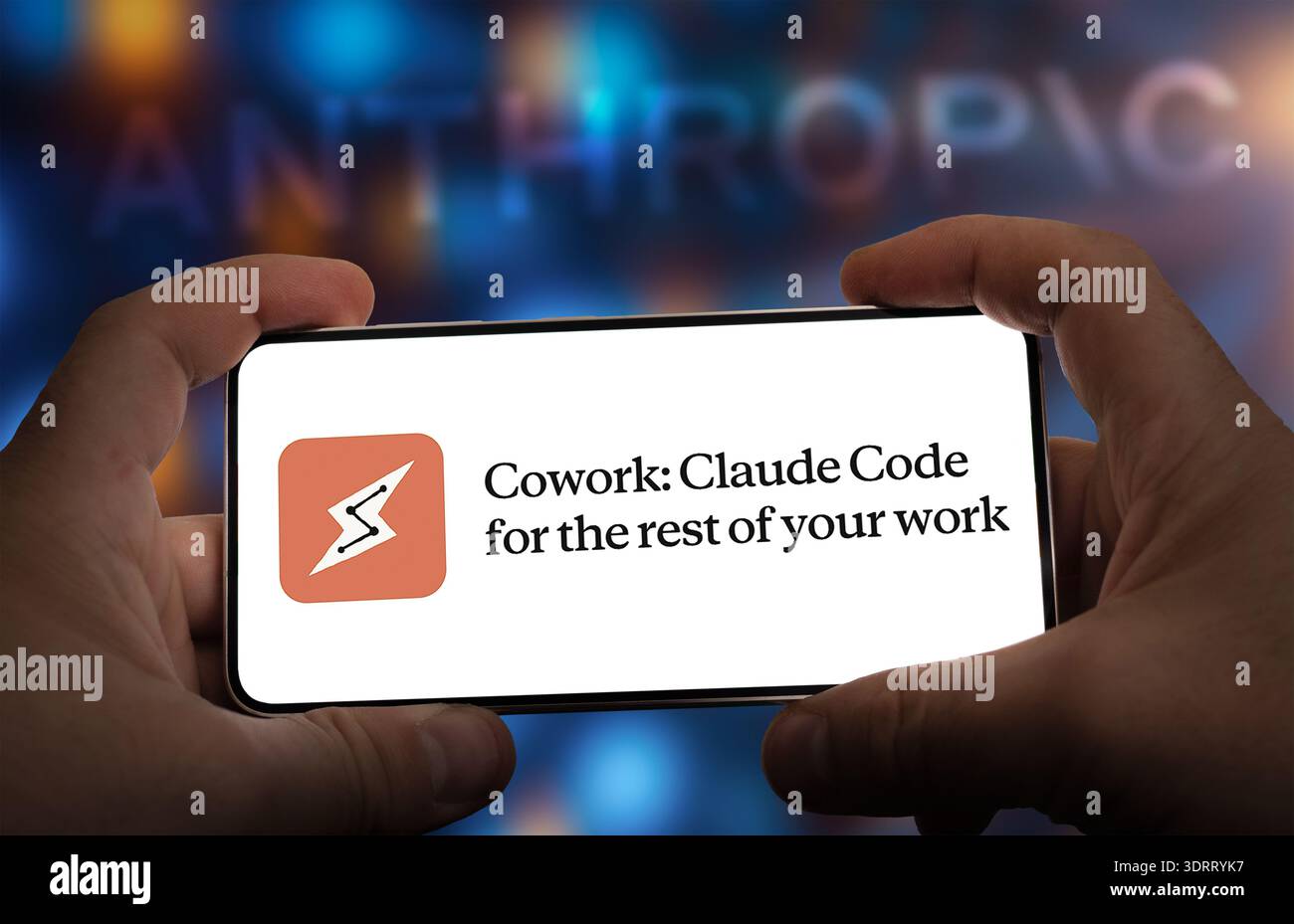 Cowork by Claude Code Stock Photo