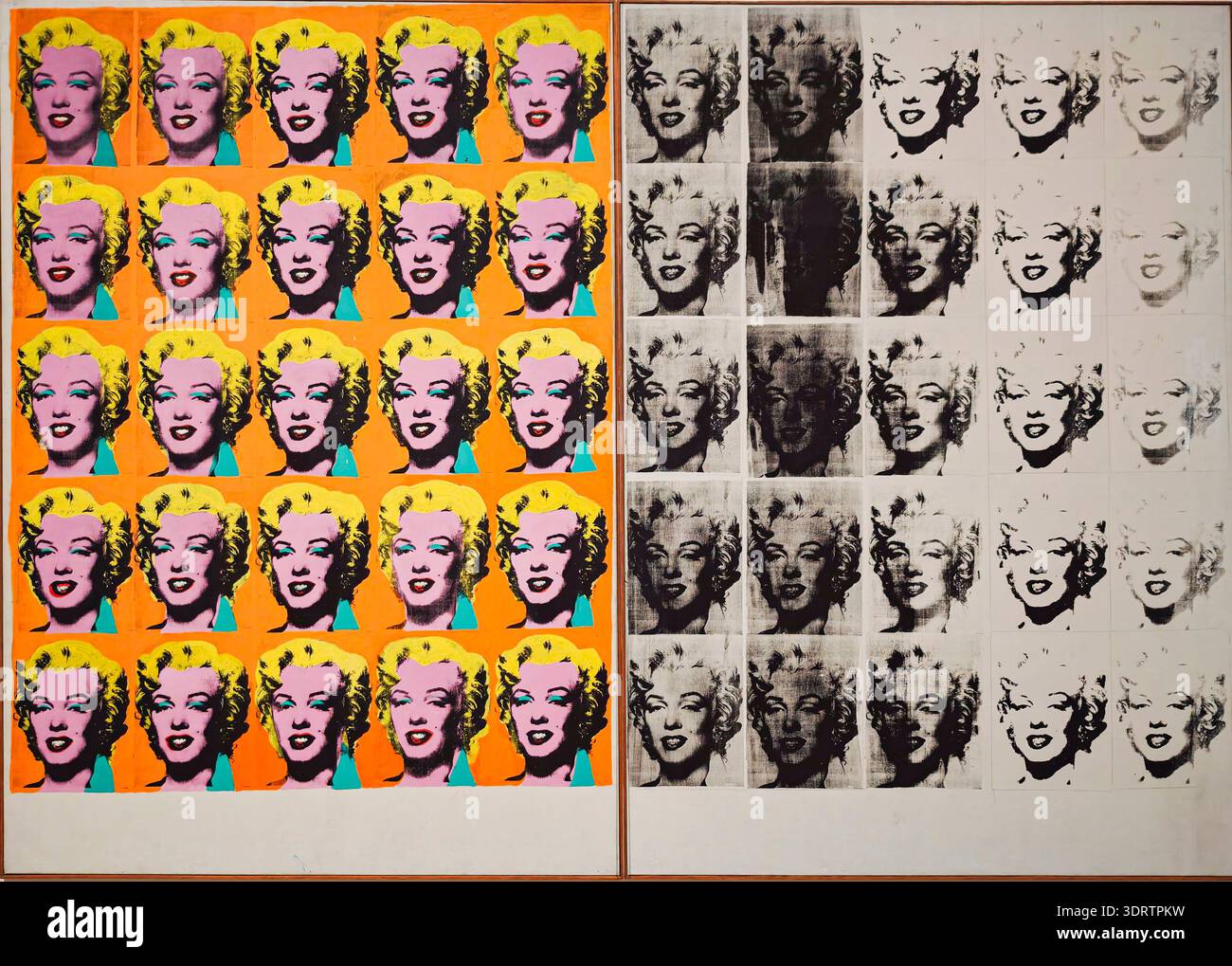 Warhol marilyn 1962 hi-res stock photography and images - Alamy