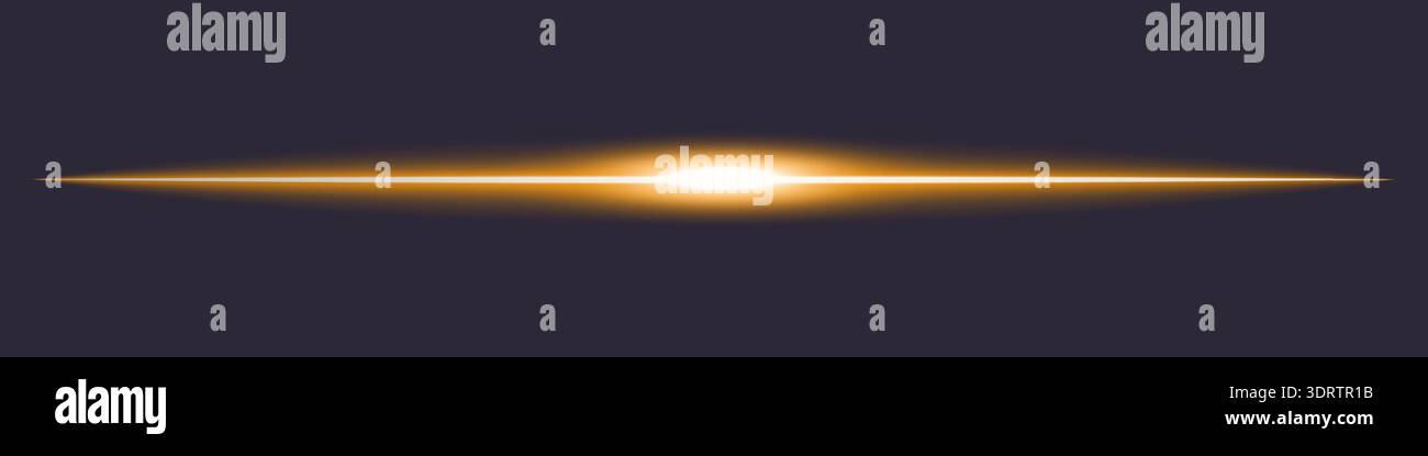 Glowing light burst in dark background Stock Vector