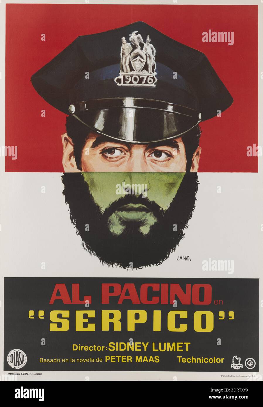 Serpico movie poster hi-res stock photography and images - Alamy