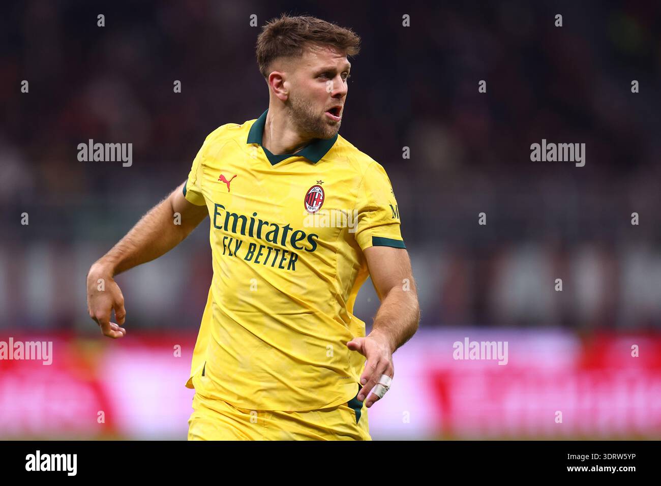 Niclas Fullkrug Of Ac Milan Looks On During The Serie A Match Beetween 