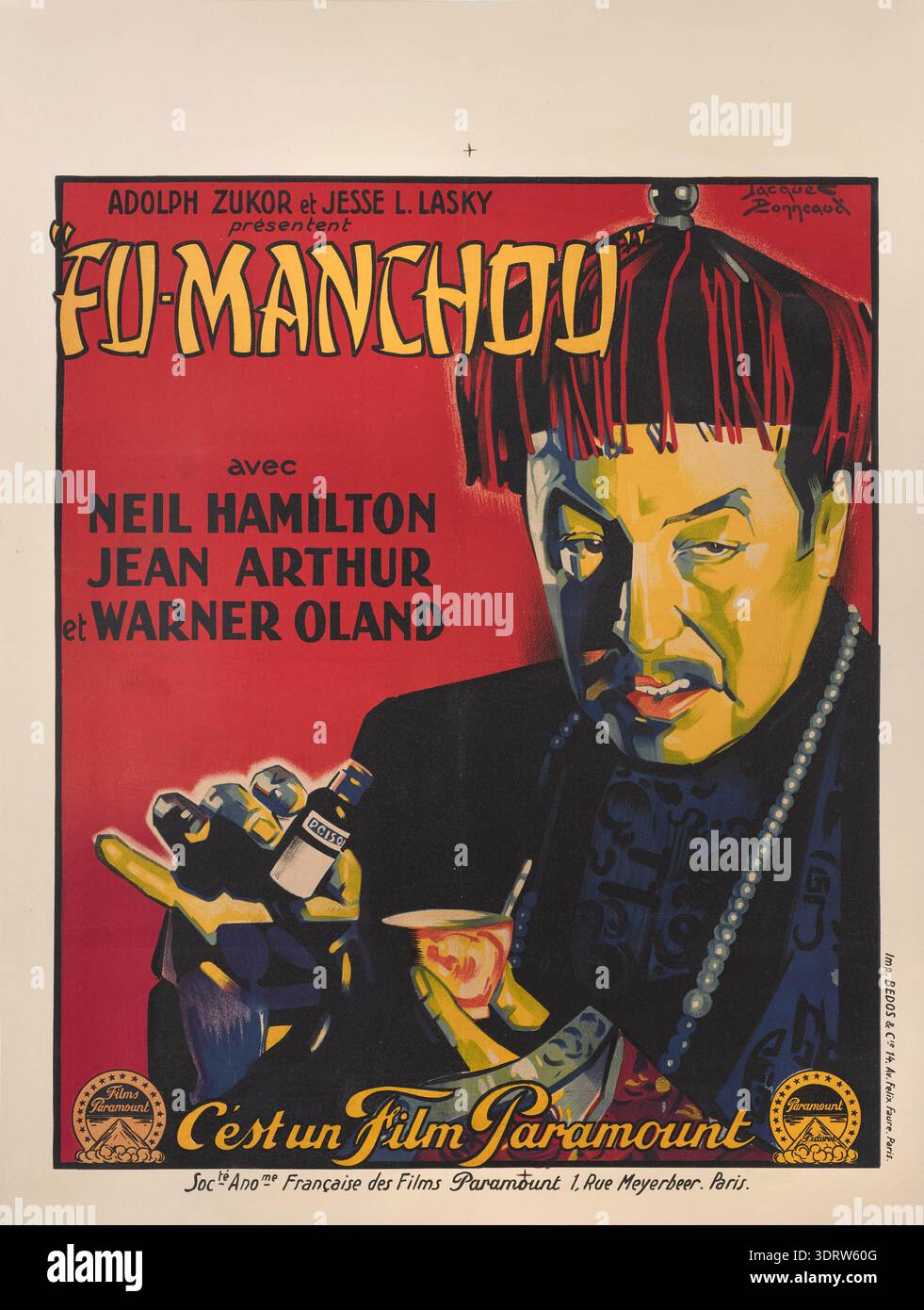fu manchu シルクスクリーン　ポスター Fu manchu hi-res stock photography and images - Alamy