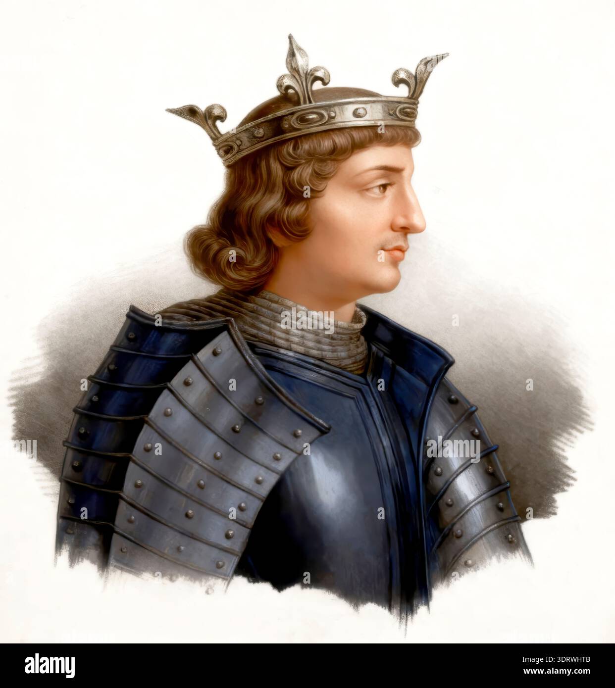 Portrait of Charles IV the Fair (1294-1328) King of France 