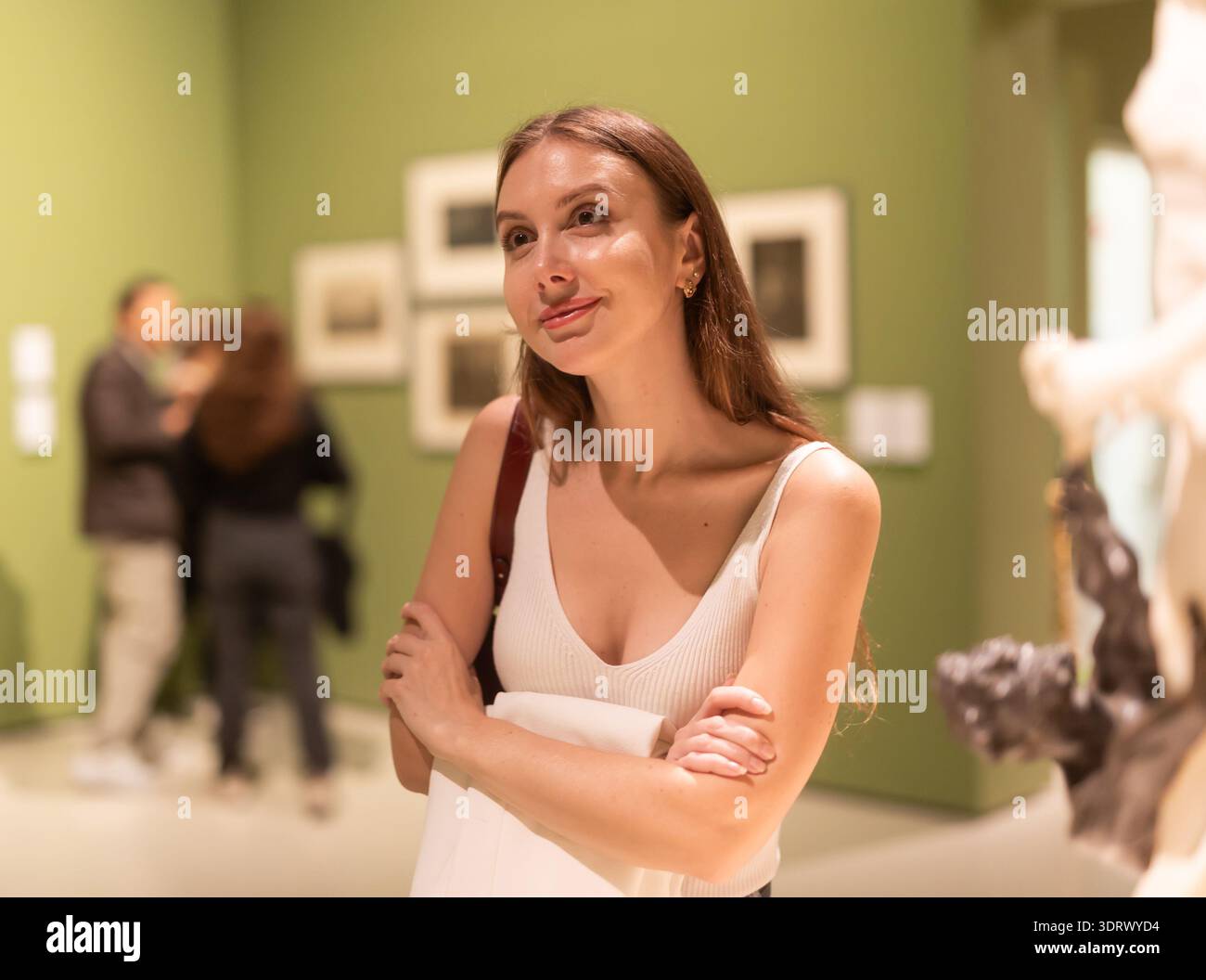 Photo brunette woman 30s hi-res stock photography and images - Alamy