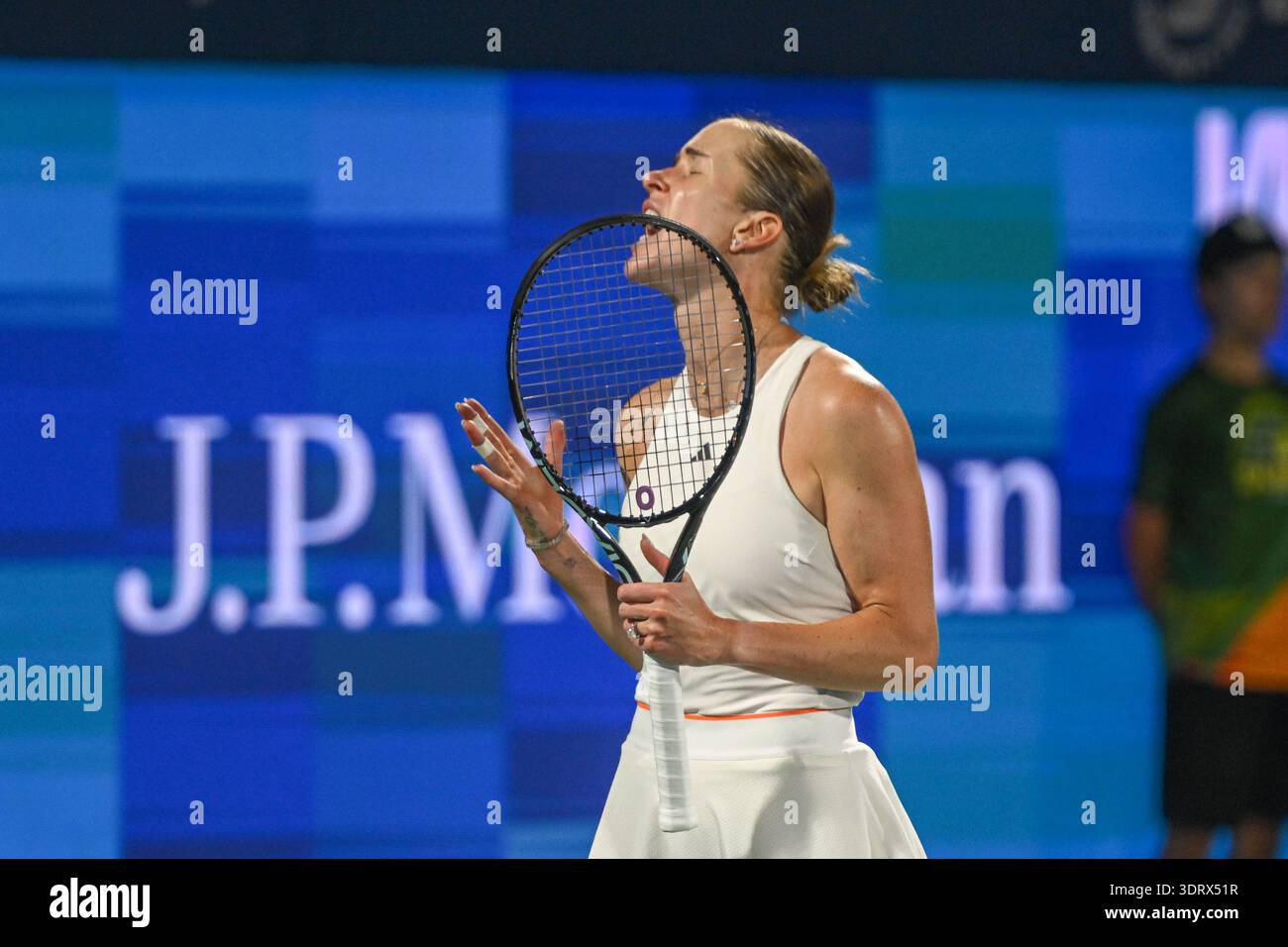 Vida Ruzic DUBAI, UAE, 19th February 2026. Action from quarter final game between ...