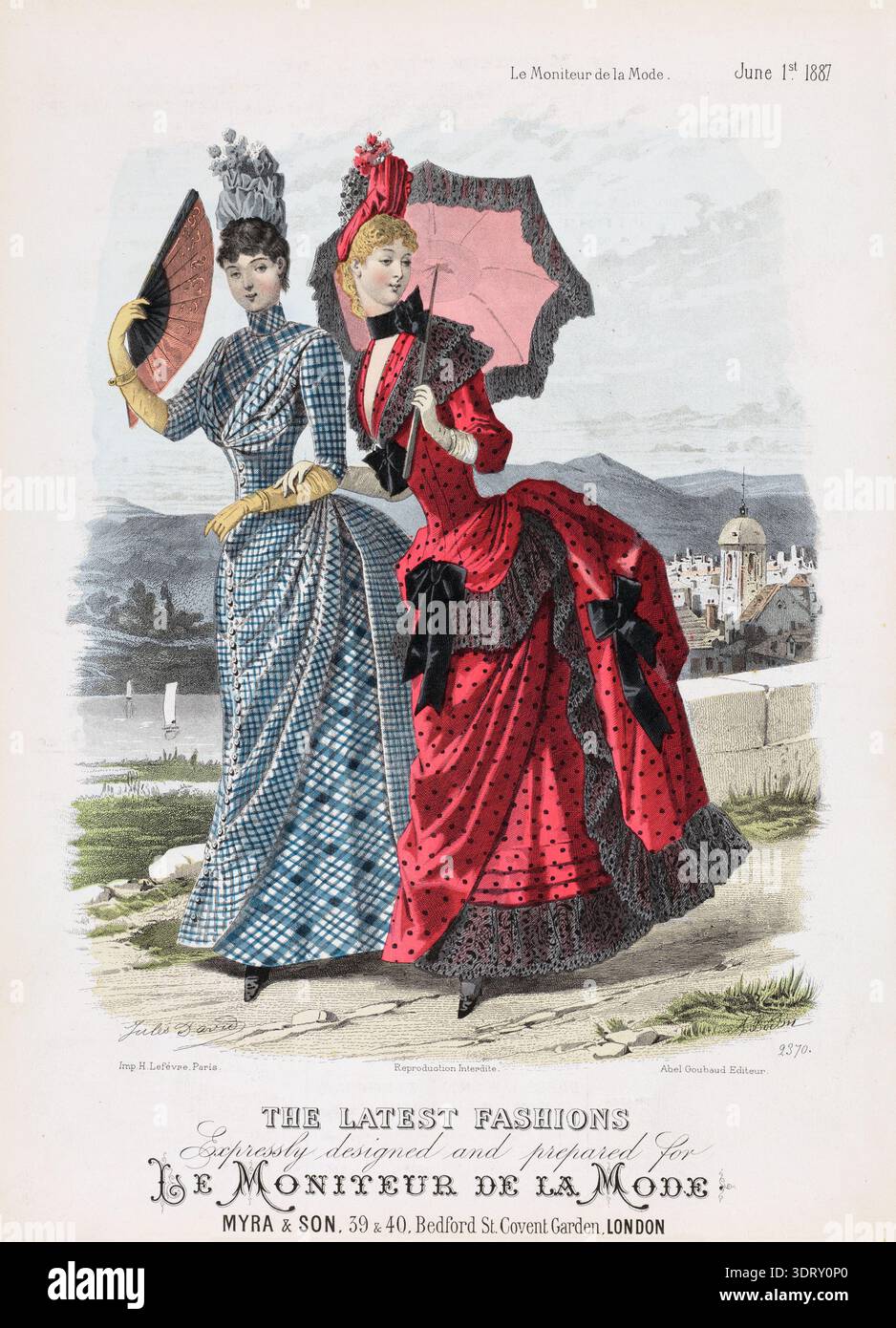 The Latest Fashions, Expressly Designed and Prepared for Le